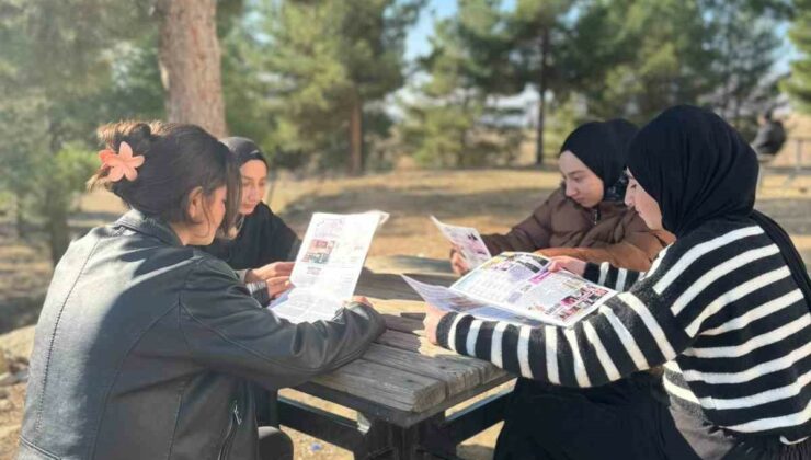 Dicle’de Öğretmenlerin Okul Gazetesi Okurlarıyla Buluştu