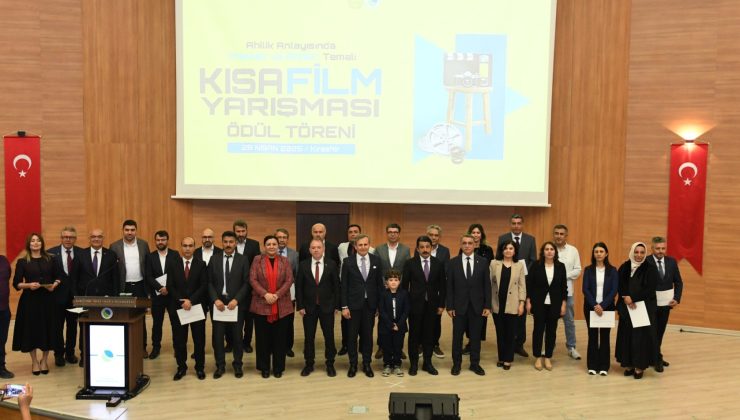 Kısa film yarışmasında ödüller dağıtıldı