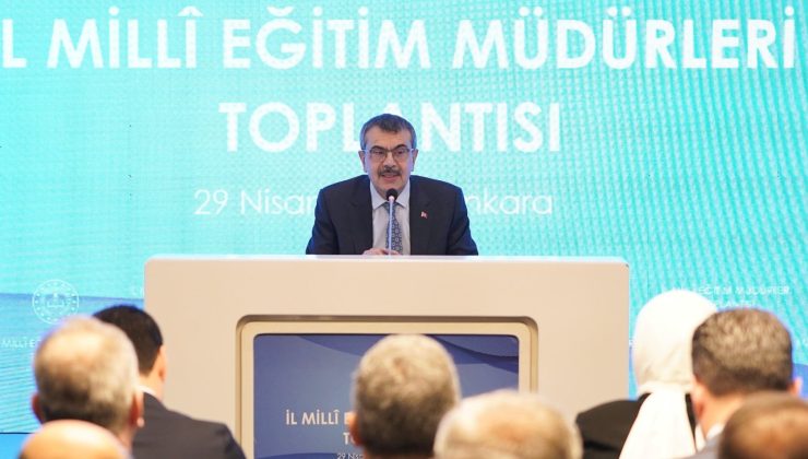 Bakan Tekin, 81 ilin Millî Eğitim Müdürüyle bir araya geldi
