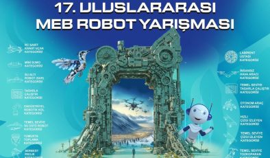17. Uluslararası MEB Robot Yarışması başladı