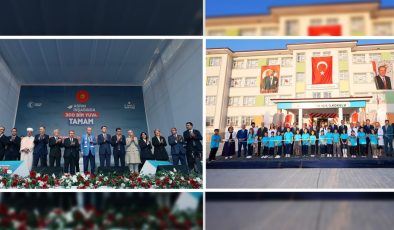 Malatya’da 12 yeni okul hizmete açıldı