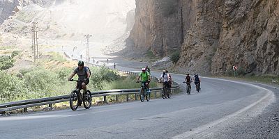 Zap Vadisi'nde bisiklet turu düzenlendi