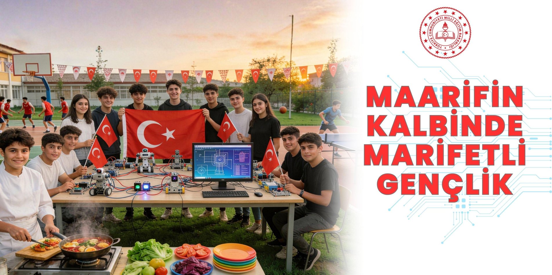 Mayıs ayı boyunca “maarifin kalbinde marifetli gençlik” etkinlikleri düzenlenecek