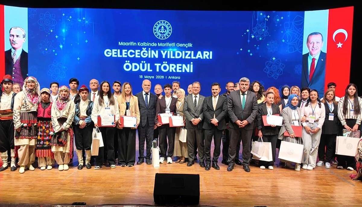 MEB’DEN “Geleceğin Yıldızları” yarışmasında ödül töreni