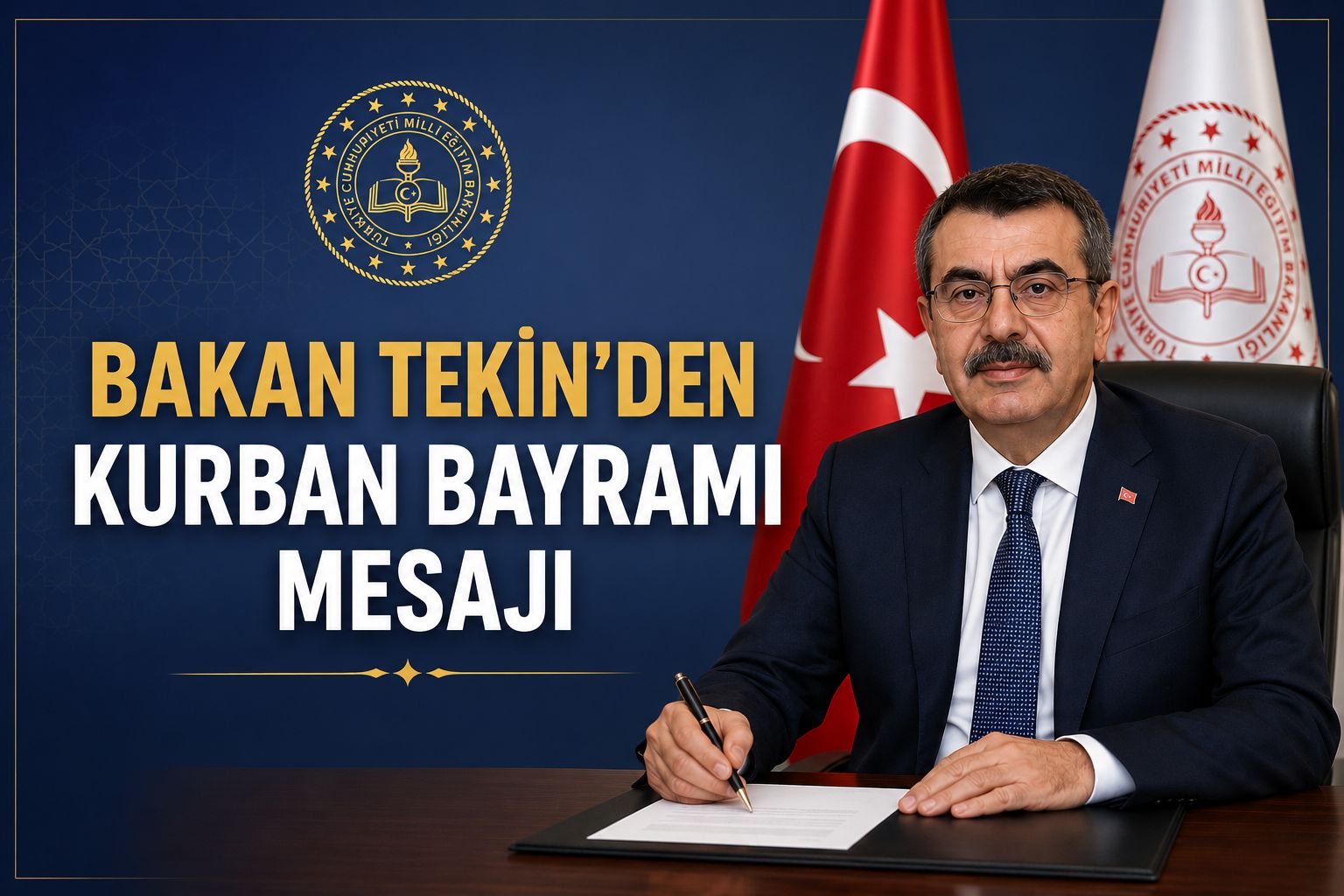 Bakan Tekin'den Kurban Bayramı mesajı