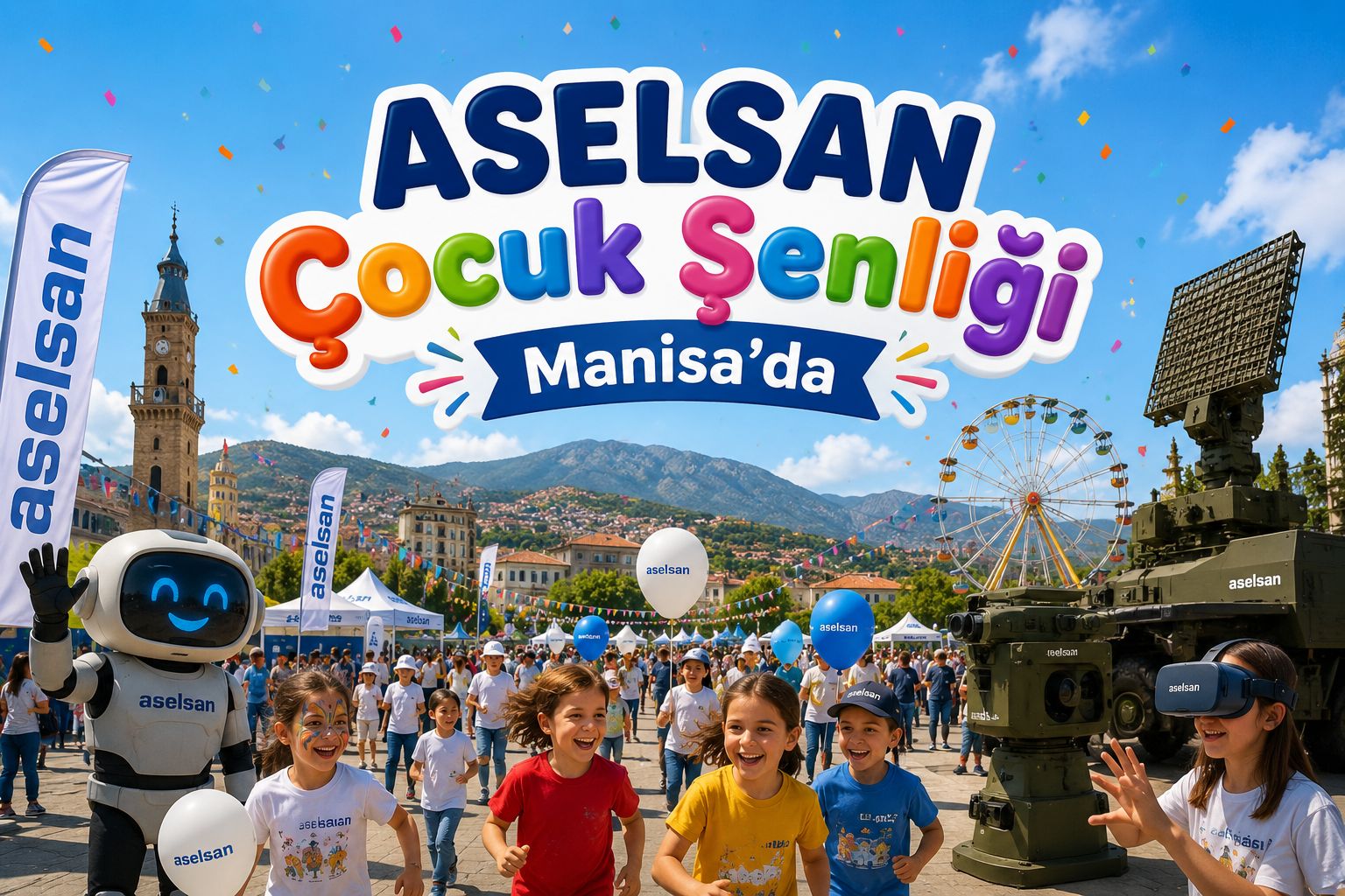ASELSAN’dan Çocuk Şenliği
