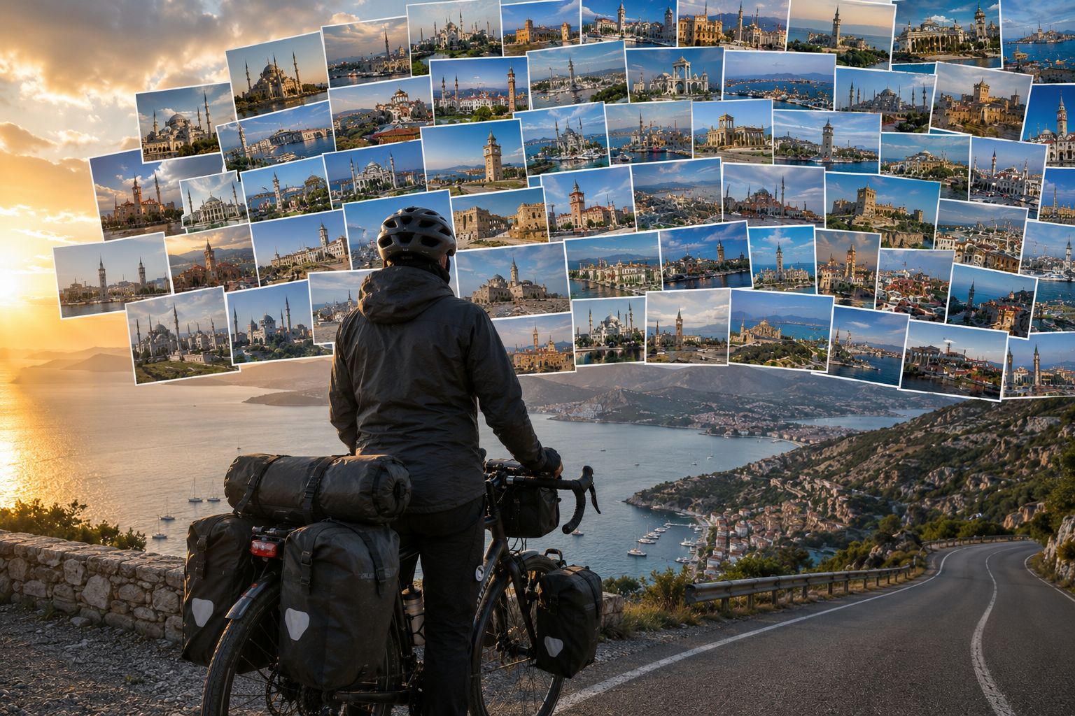 Emekli öğretmen bisikletle 80 şehri gezdi
