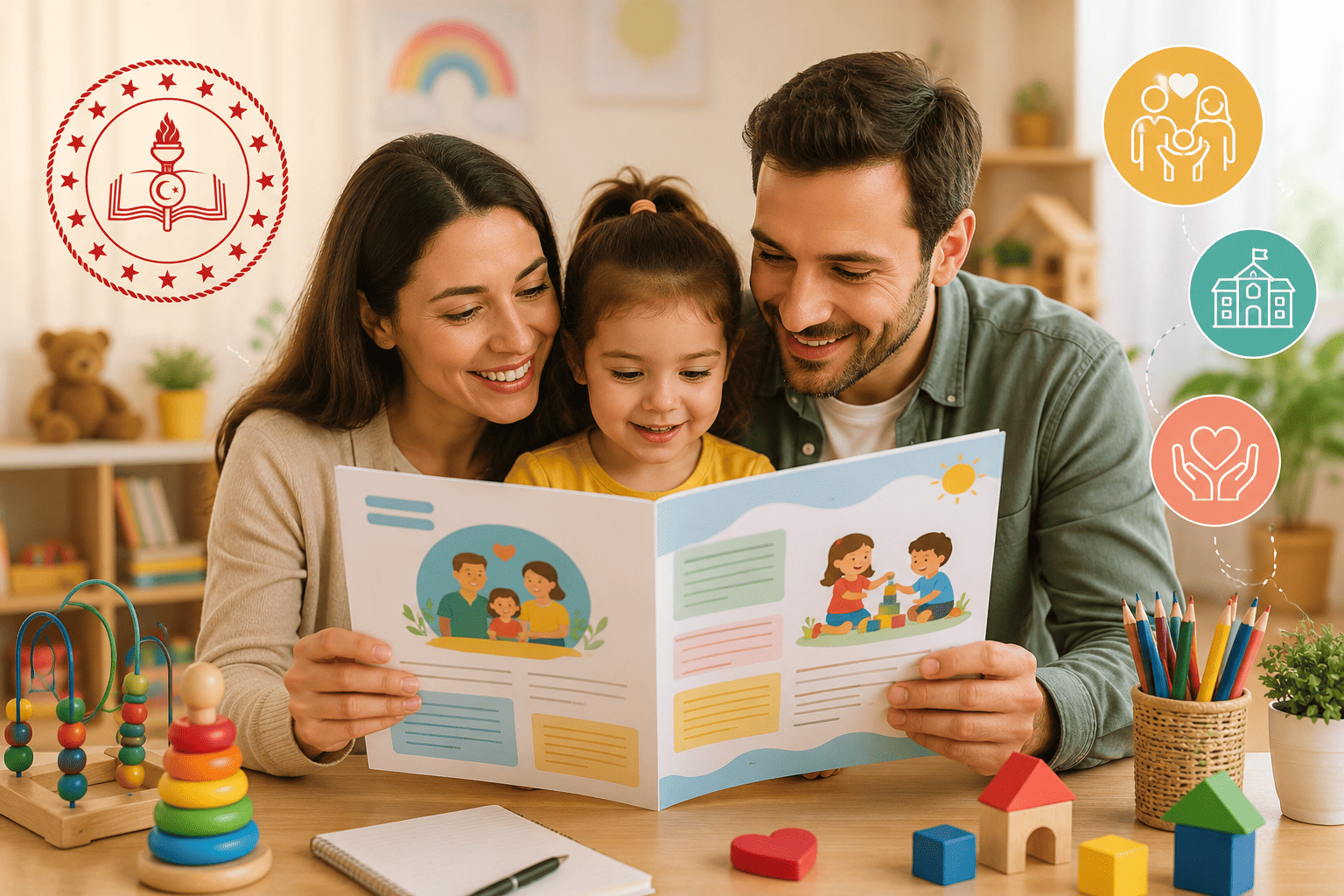 MEB'den okul öncesi velilerine kritik kılavuz: Aile eğitim bülteni haziran sayısı çıktı