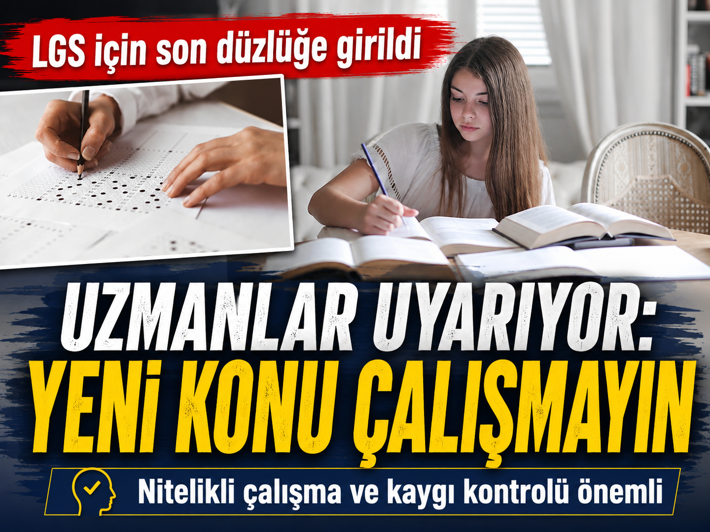 Uzmanlar son hafta için LGS adaylarını uyardı