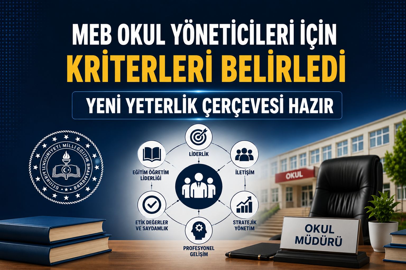 MEB okul yöneticileri için kriterleri belirledi: yeni yeterlik çerçevesi hazır