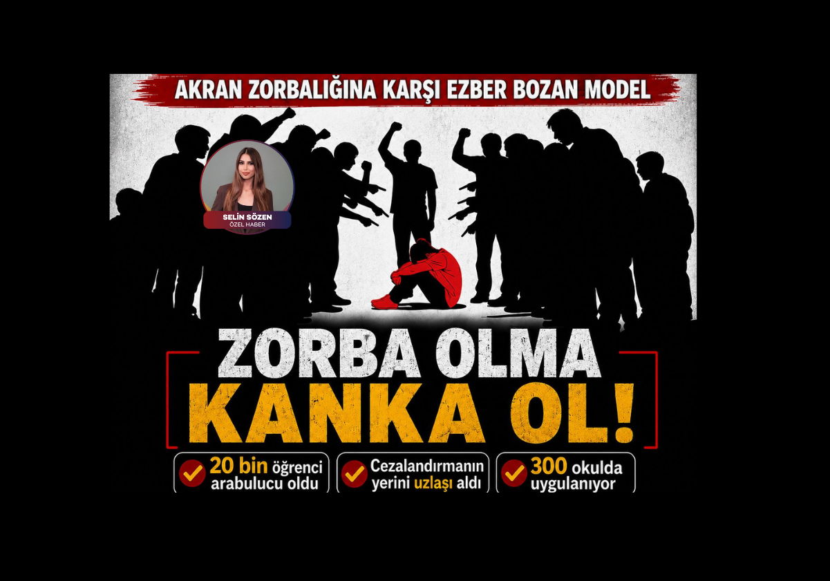 Akran zorbalığına karşı ezber bozan model “zorba olma Kanka ol”
