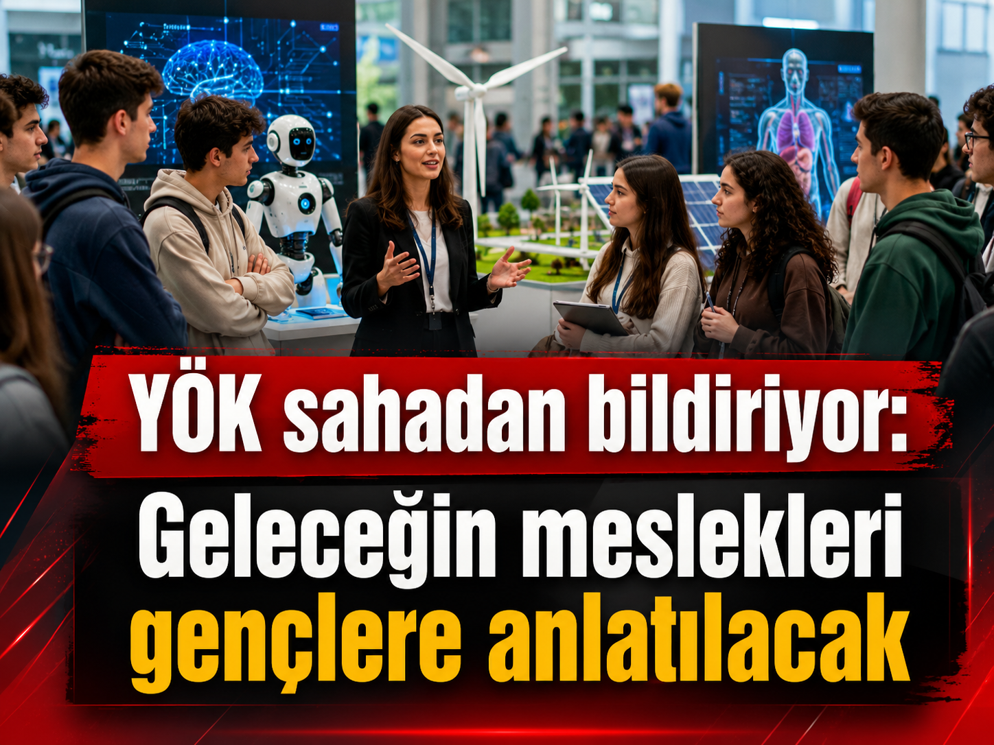 YÖK sahadan bildiriyor: Geleceğin meslekleri gençlere anlatılacak