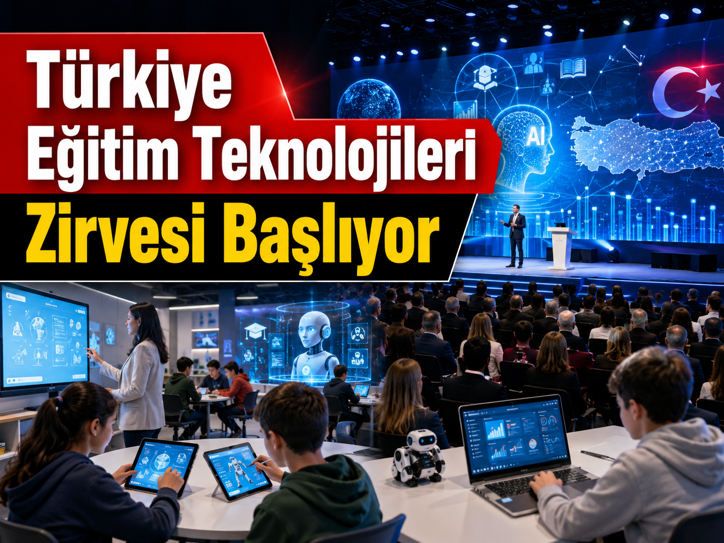 Türkiye Eğitim Teknolojileri Zirvesi başlıyor