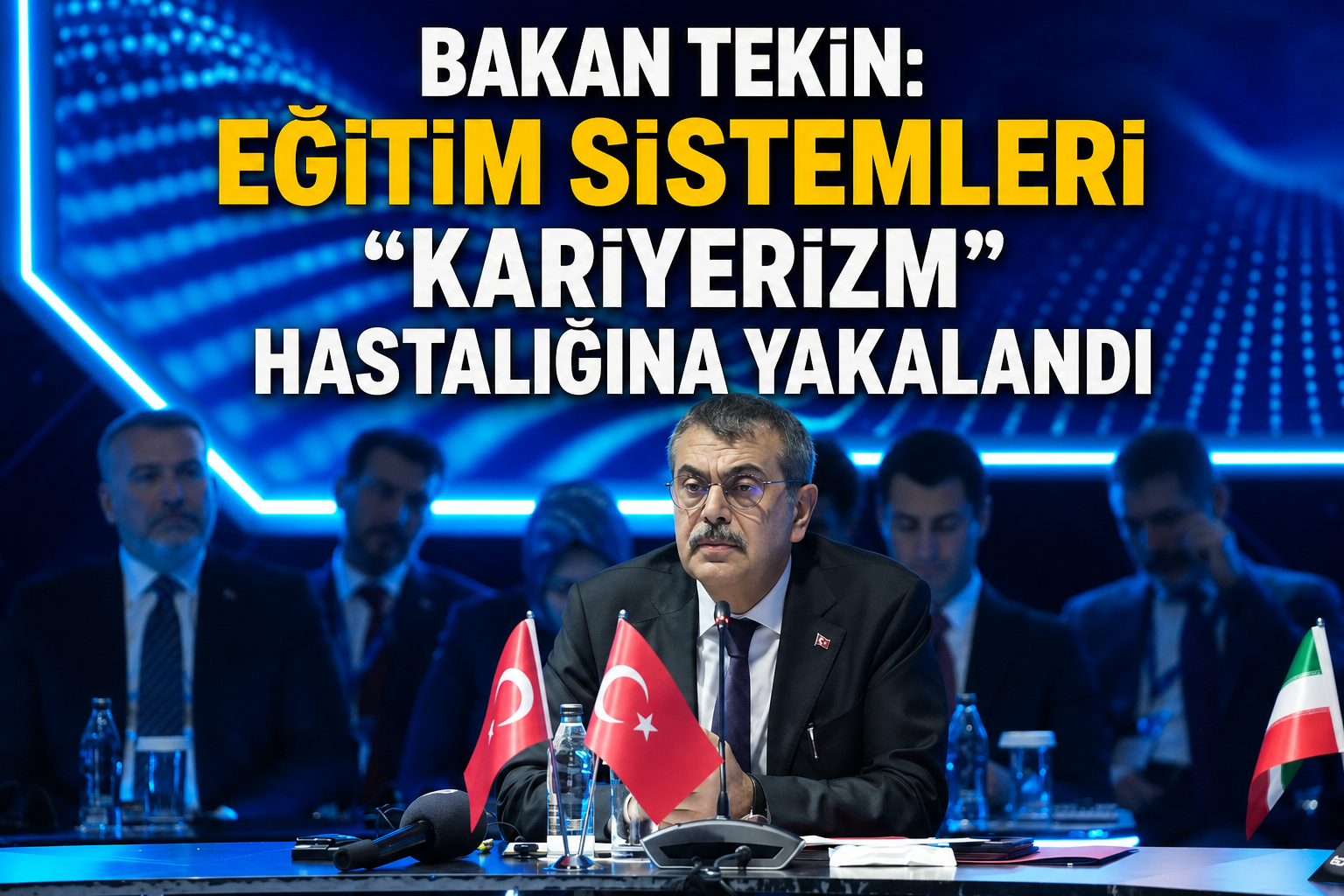 Bakan Tekin: Eğitim sistemleri "kariyerizm" hastalığına yakalandı
