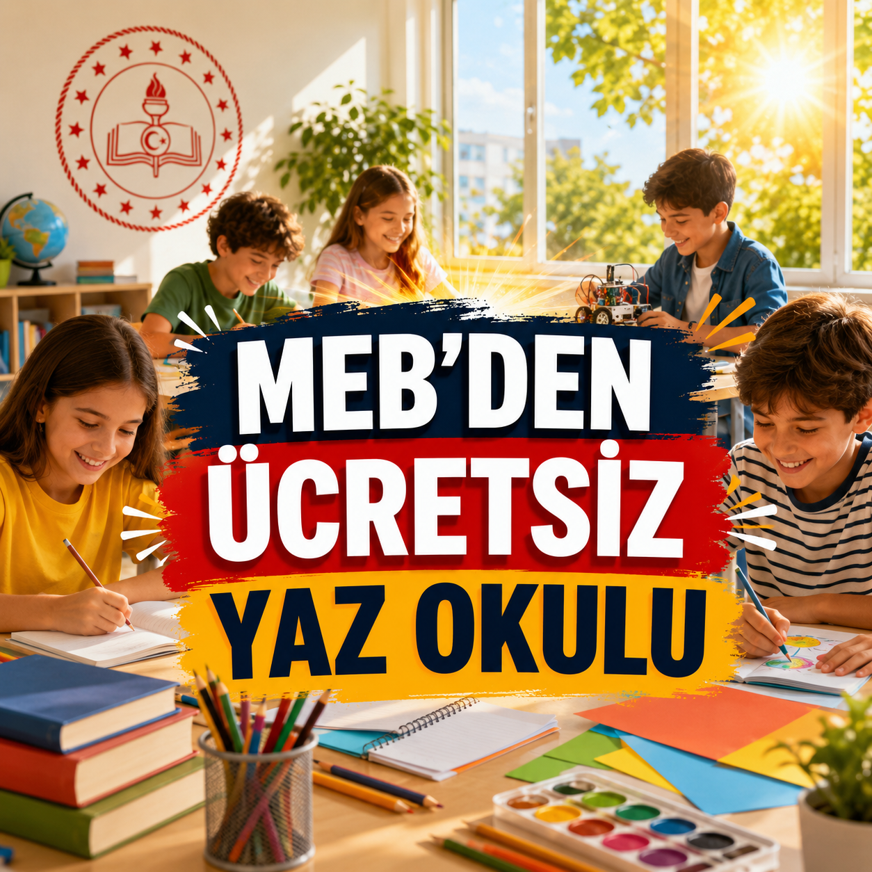 MEB'den ücretsiz yaz okulu