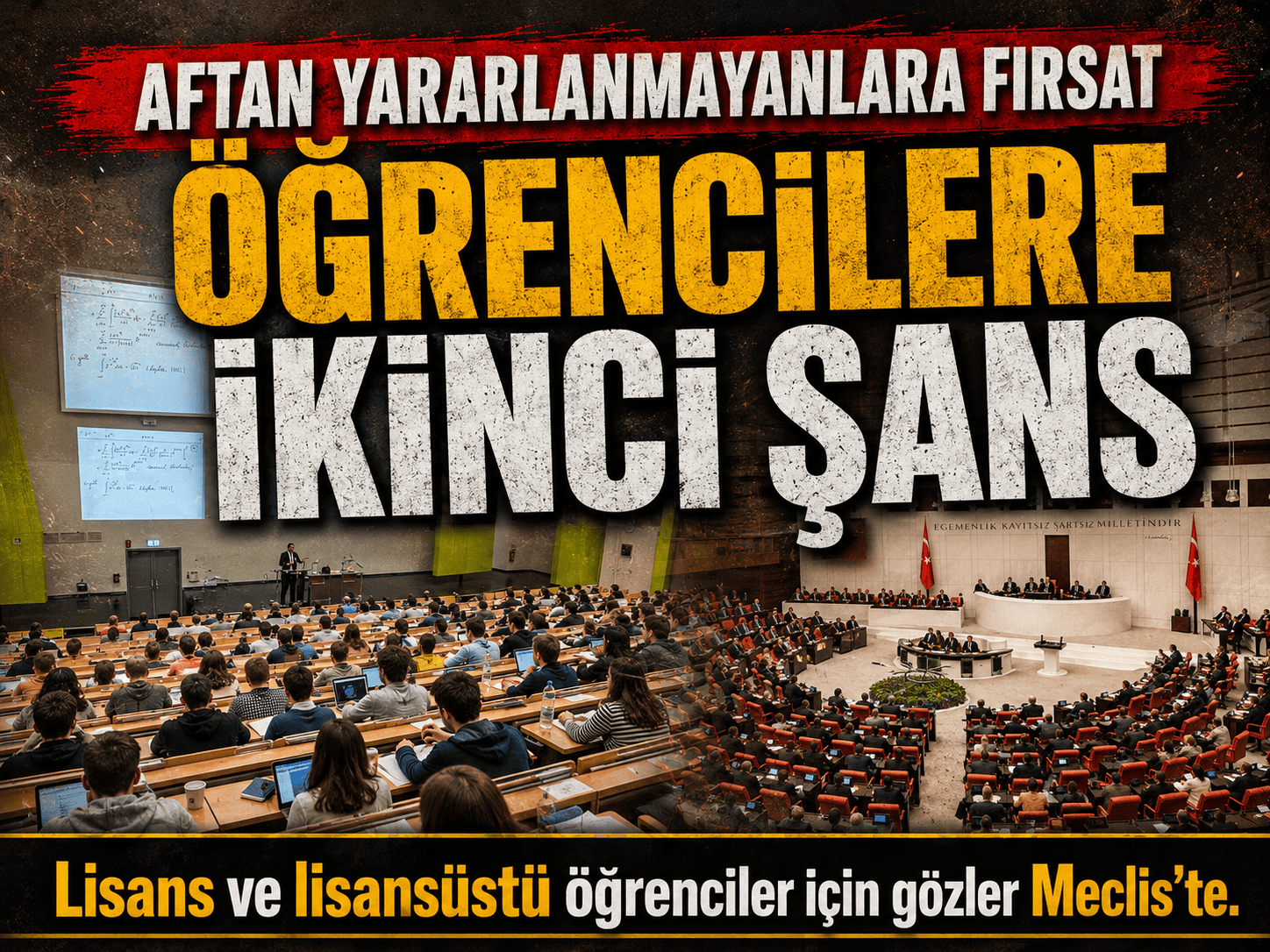 Öğrenci affı Meclis’te: Kimler yararlanacak?