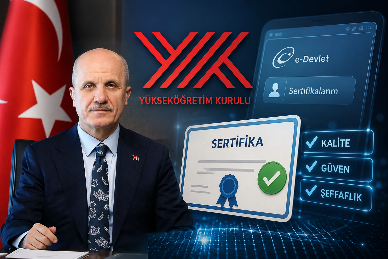 YÖK'ten sertifikalara e-Devlet ve kalite ayarı
