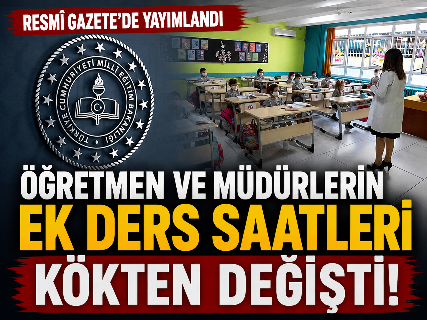 Öğretmenlere yeni maaş dışı ödeme cetveli