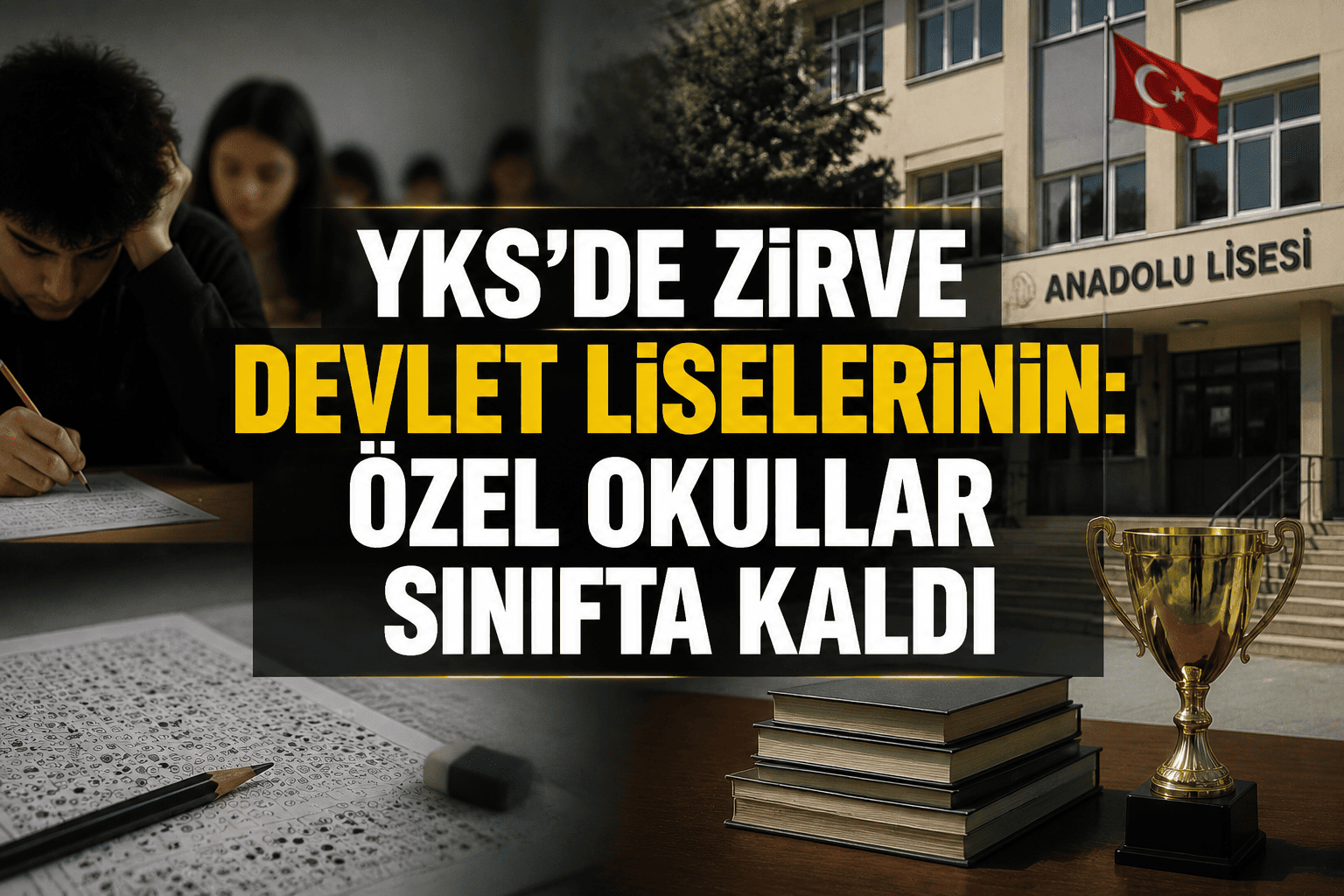 YKS’de zirve devlet liselerinin: Özel okullar sınıfta kaldı
