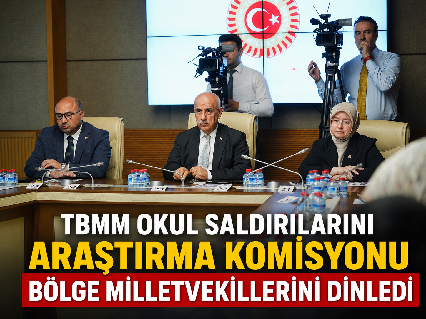 TBMM Okul Saldırılarını Araştırma Komisyonu bölge milletvekillerini dinledi