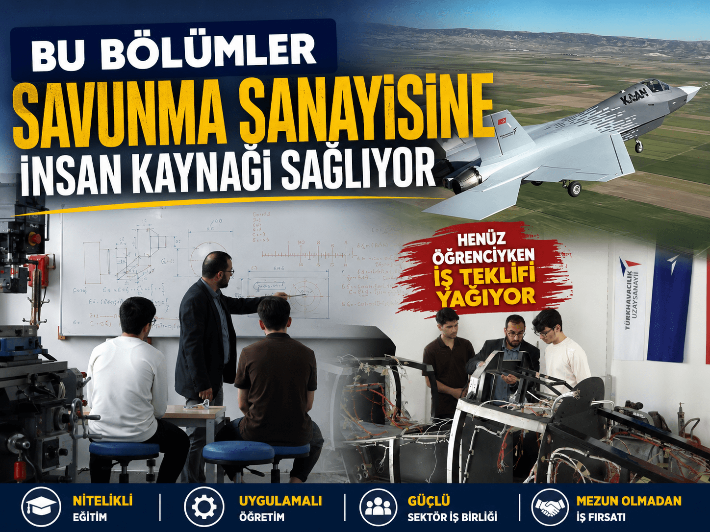 Savunmanın gizli kahramanları: Gençler milli projelere böyle yetişiyor