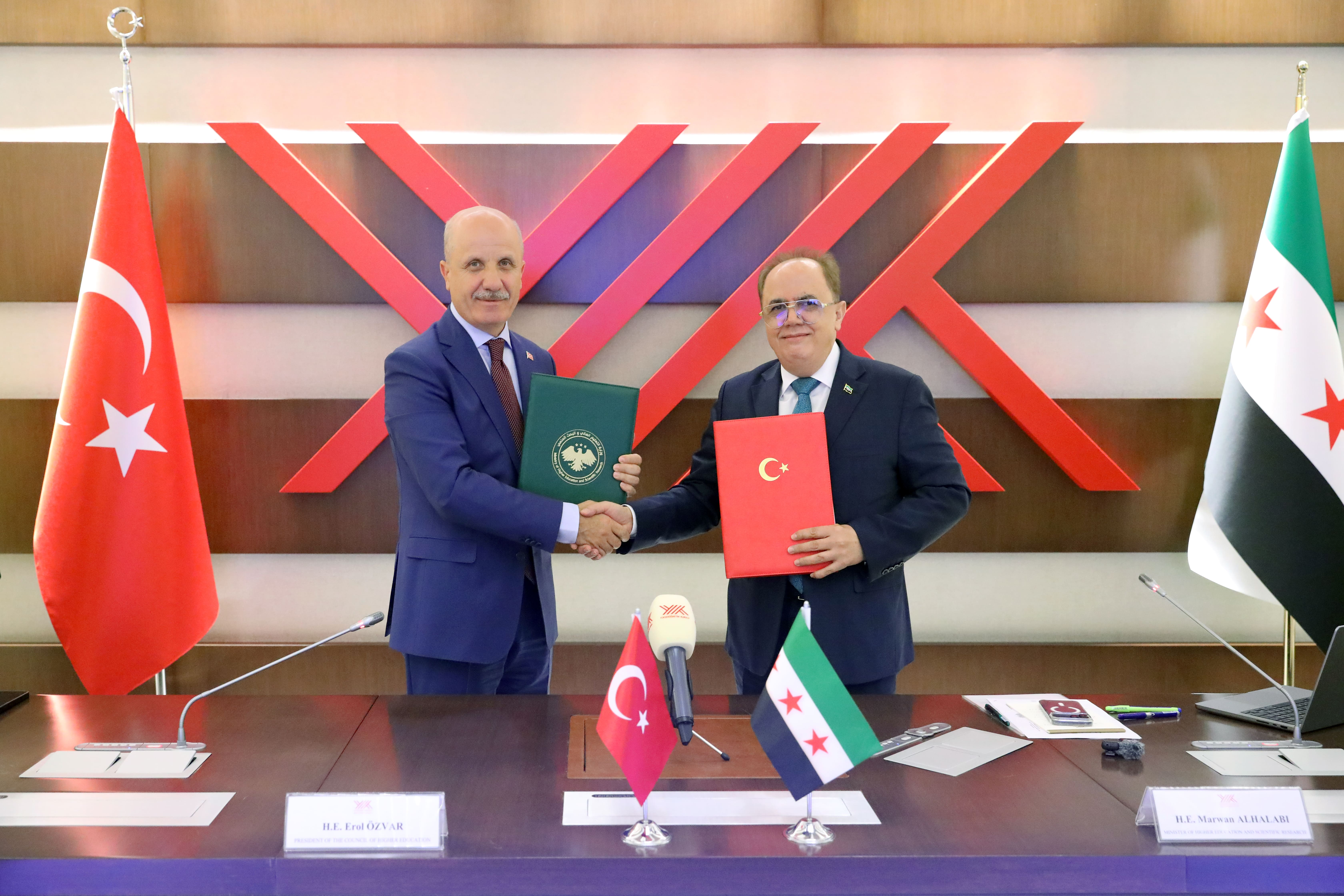 Türkiye ve Suriye'den yükseköğretimde ortaklık