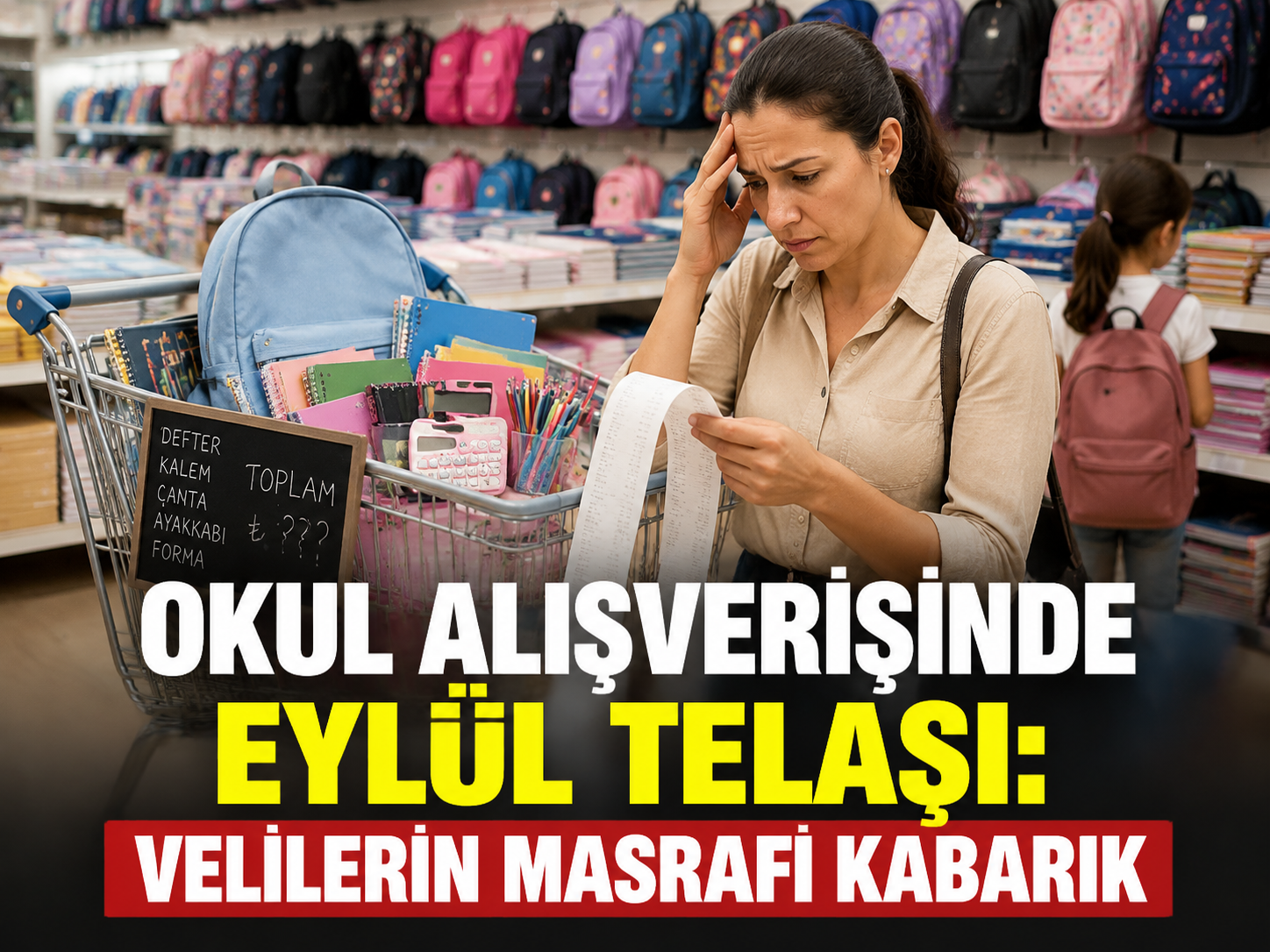 Okul alışverişinde eylül telaşı: Velilerin masrafı kabarık