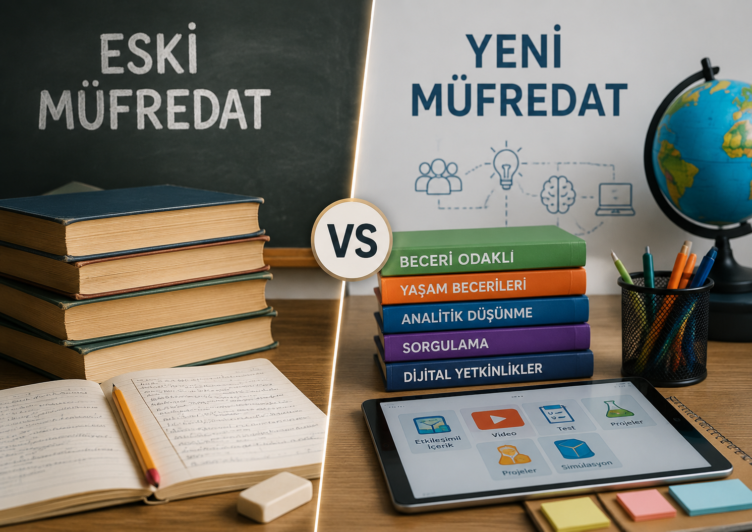 Eski ve yeni müfredat arasındaki farklar belli oldu