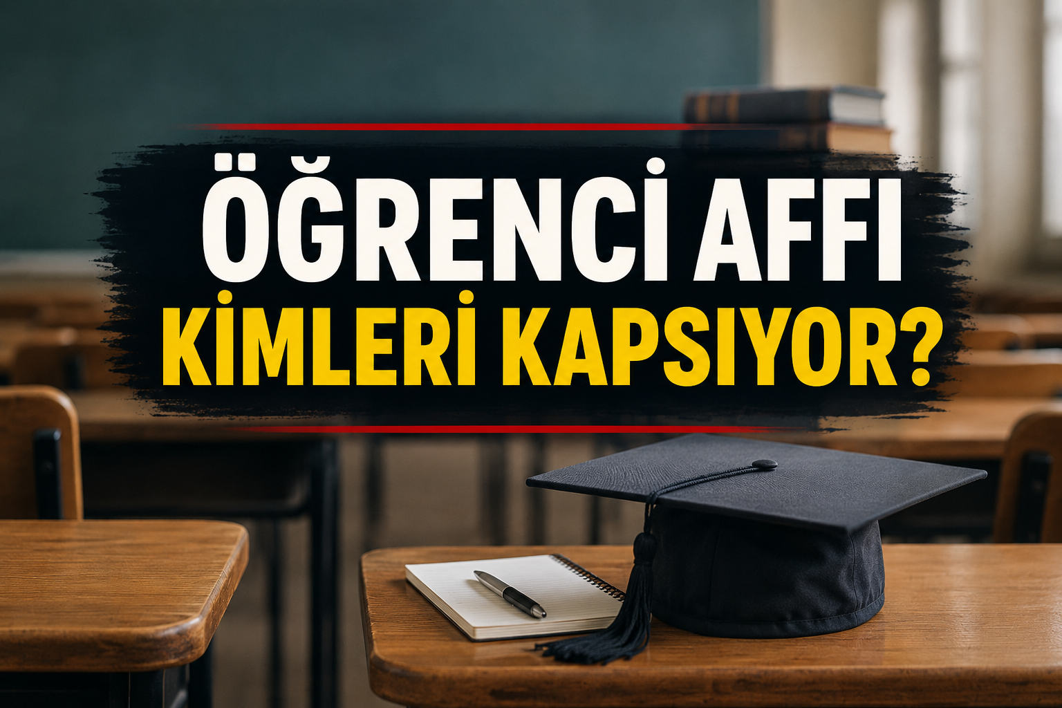 Öğrenci affı kimleri kapsıyor?