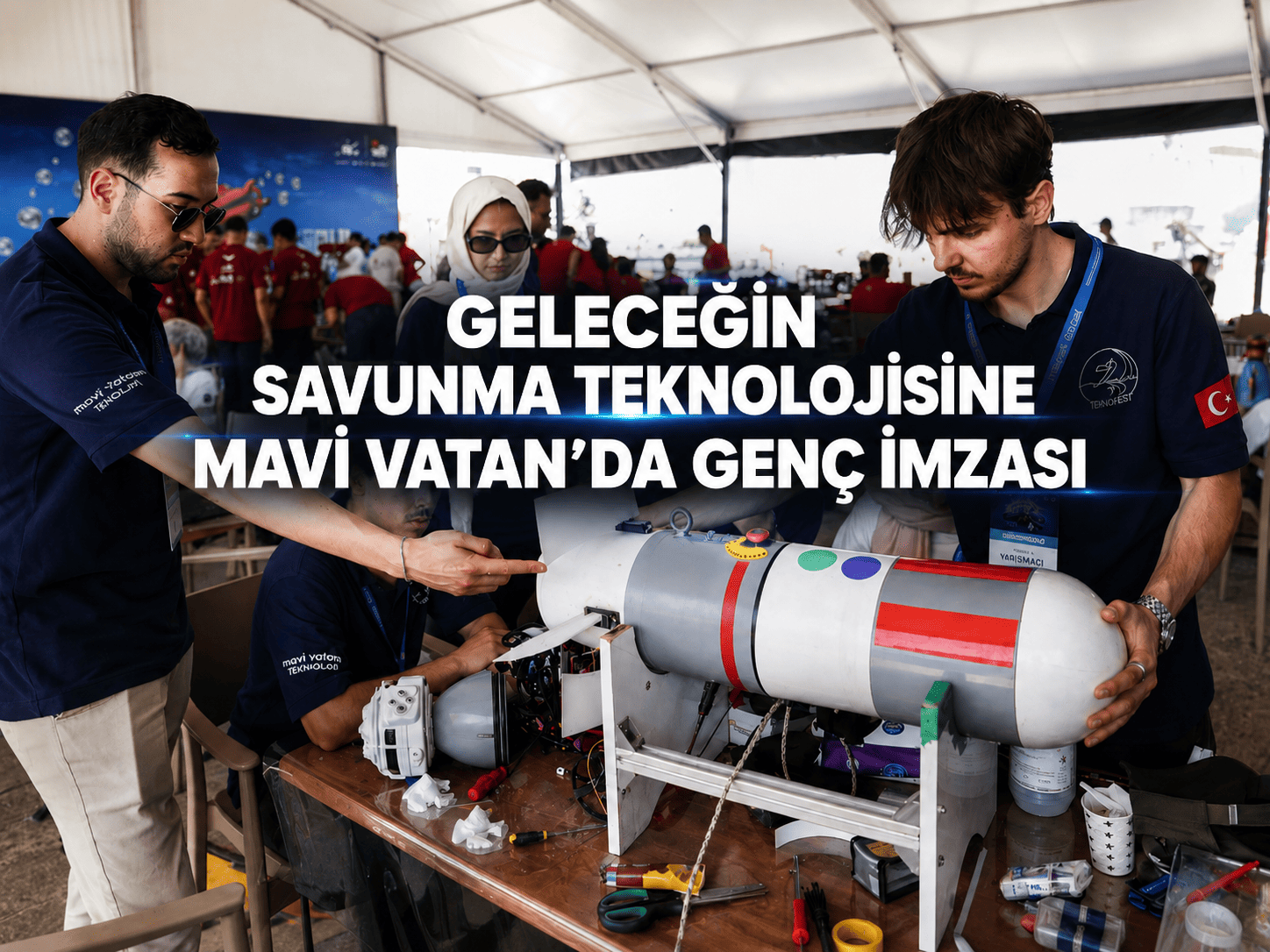 Geleceğin savunma teknolojisine Mavi Vatan’da genç imzası