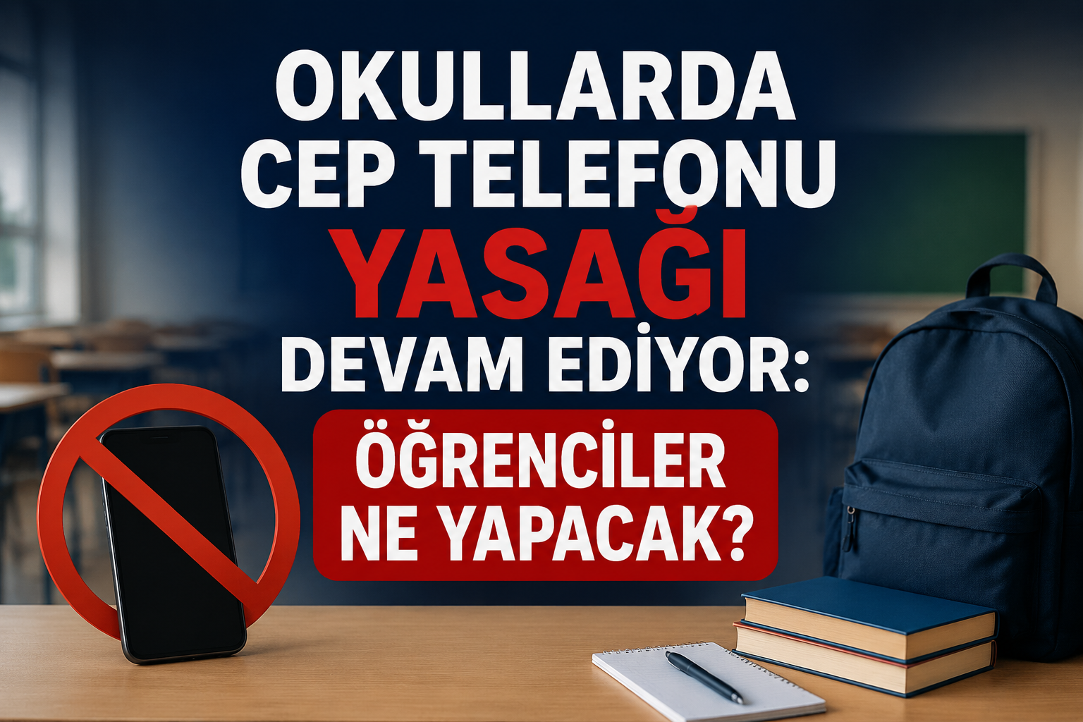 Okullarda cep telefonu yasağı devam ediyor: Öğrenciler ne yapacak?