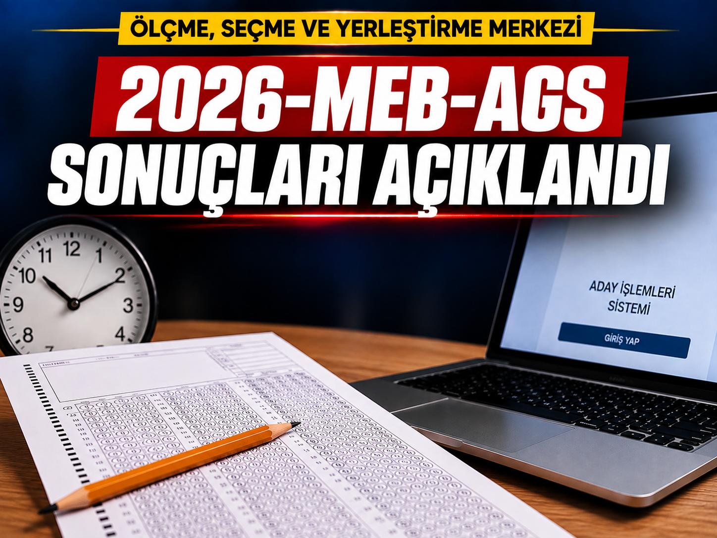 ÖSYM’den beklenen duyuru: AGS sonuçları açıklandı