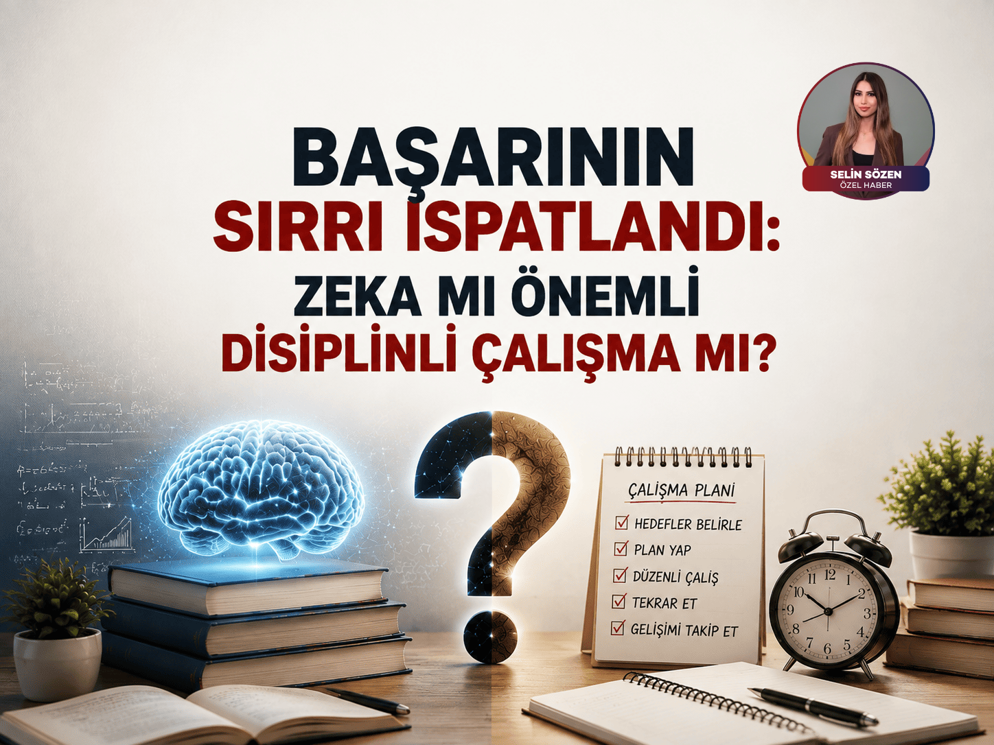 Başarının sırrı ispatlandı: Zeka mı önemli disiplinli çalışma mı?