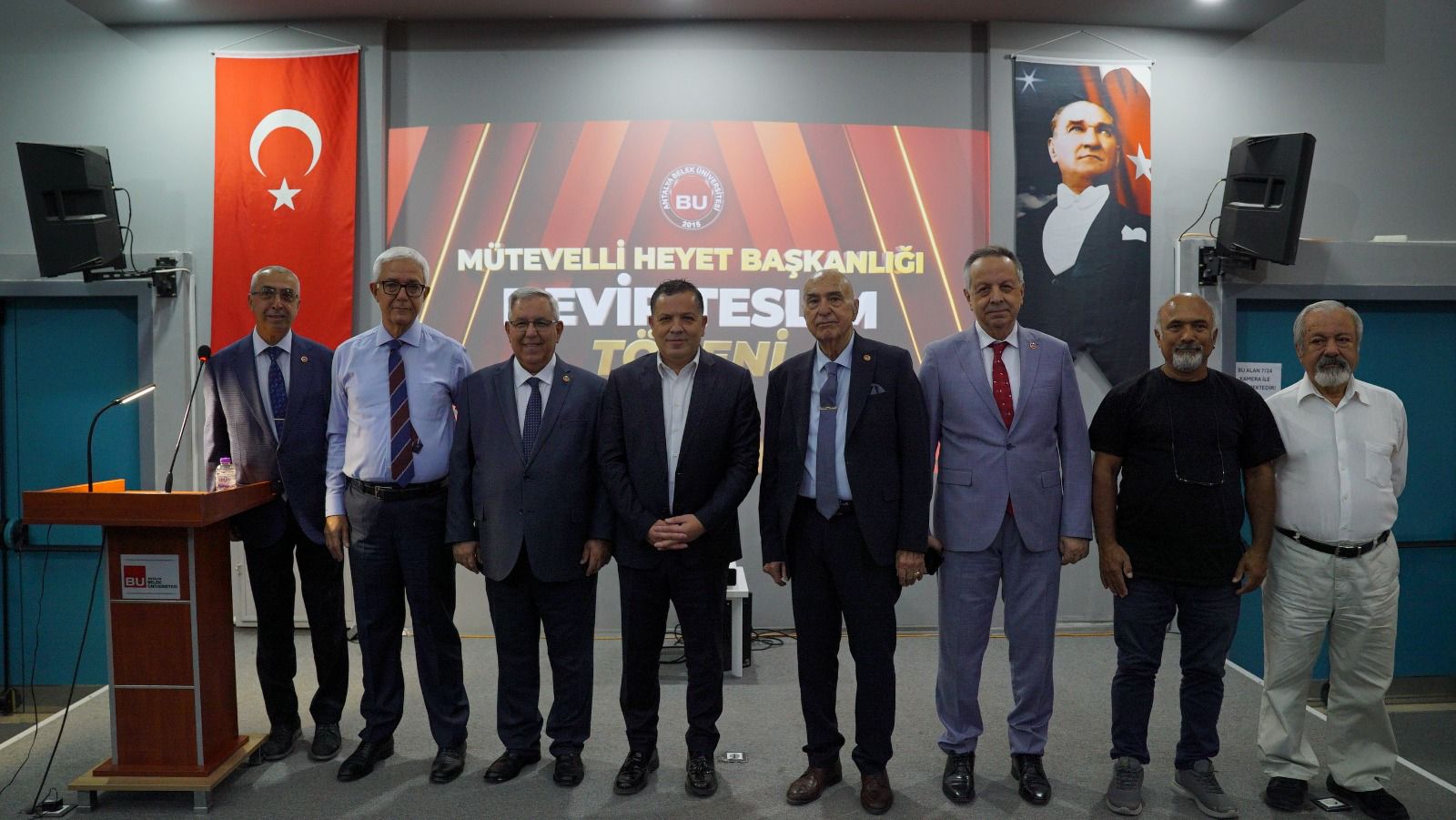 Antalya Belek Üniversitesi’nde görev değişimi