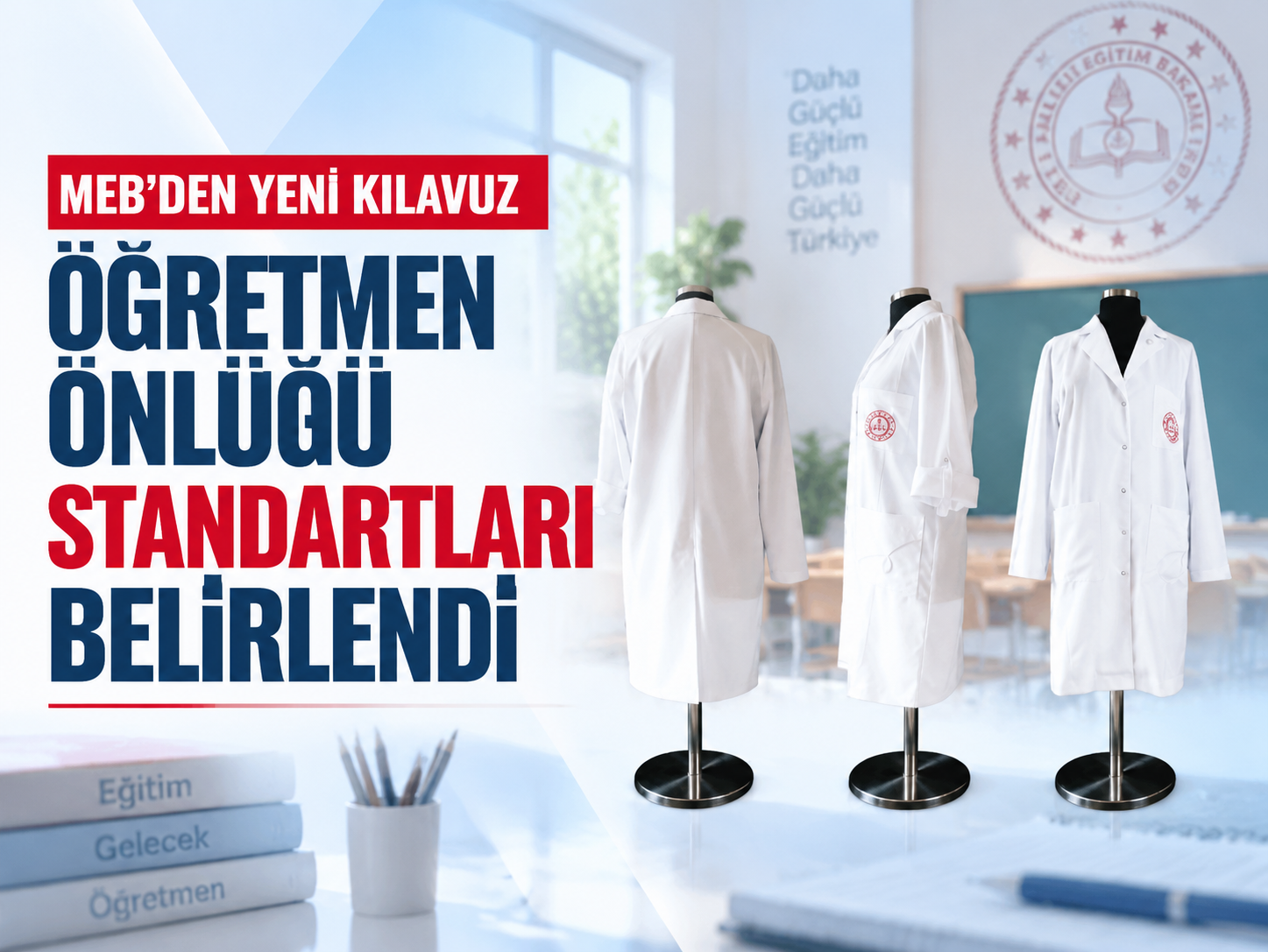 MEB öğretmen önlüğü standartlarını belirledi ve kılavuzu yayımladı