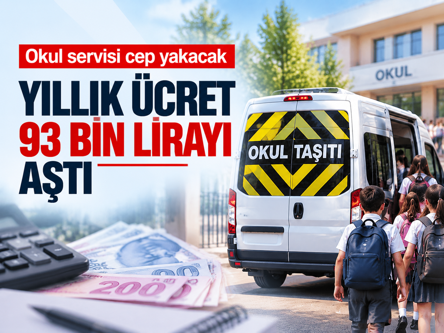 Okul servisi cep yakacak: Yıllık ücret 93 bin lirayı aştı