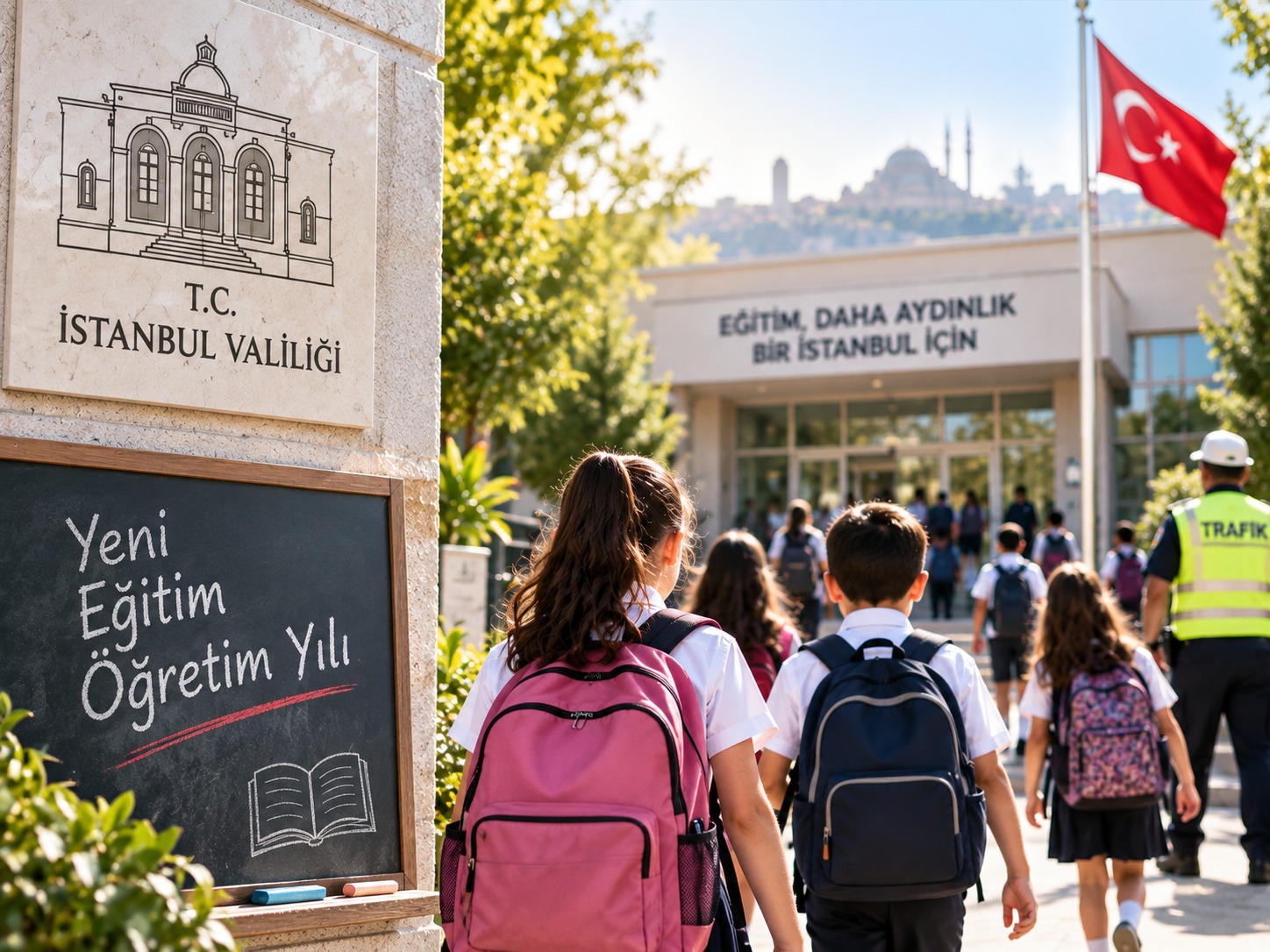 İstanbul'da okullar açılıyor: Güvenlik önlemleri artırıldı