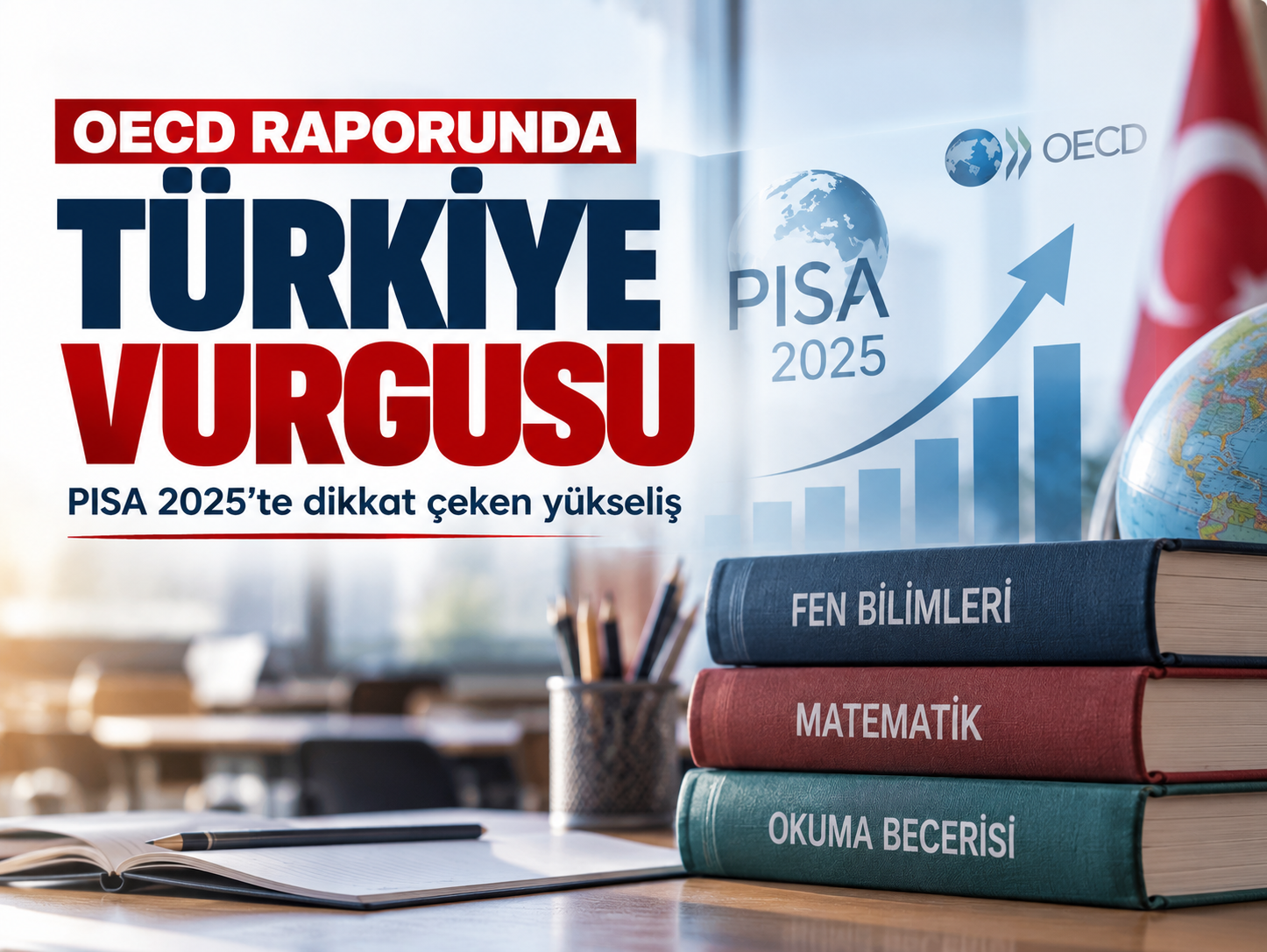 PISA 2025: Türkiye’nin 10 yıllık yükselişi OECD raporunda