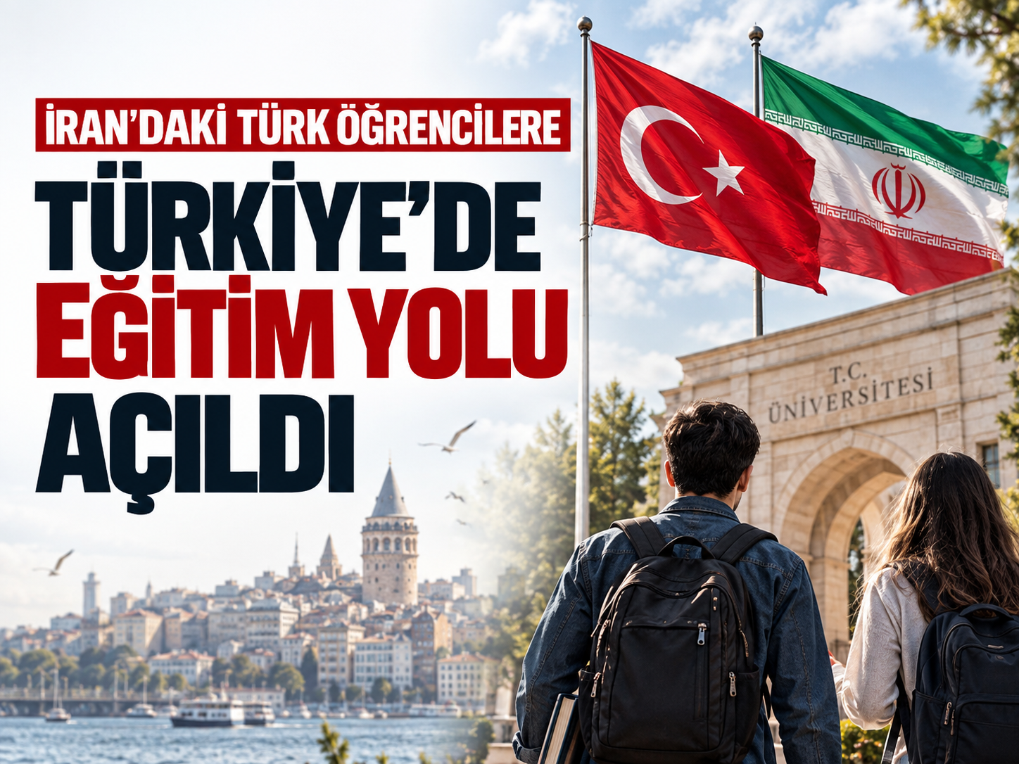 İran'daki Türk öğrencilere Türkiye'de eğitim yolu açıldı