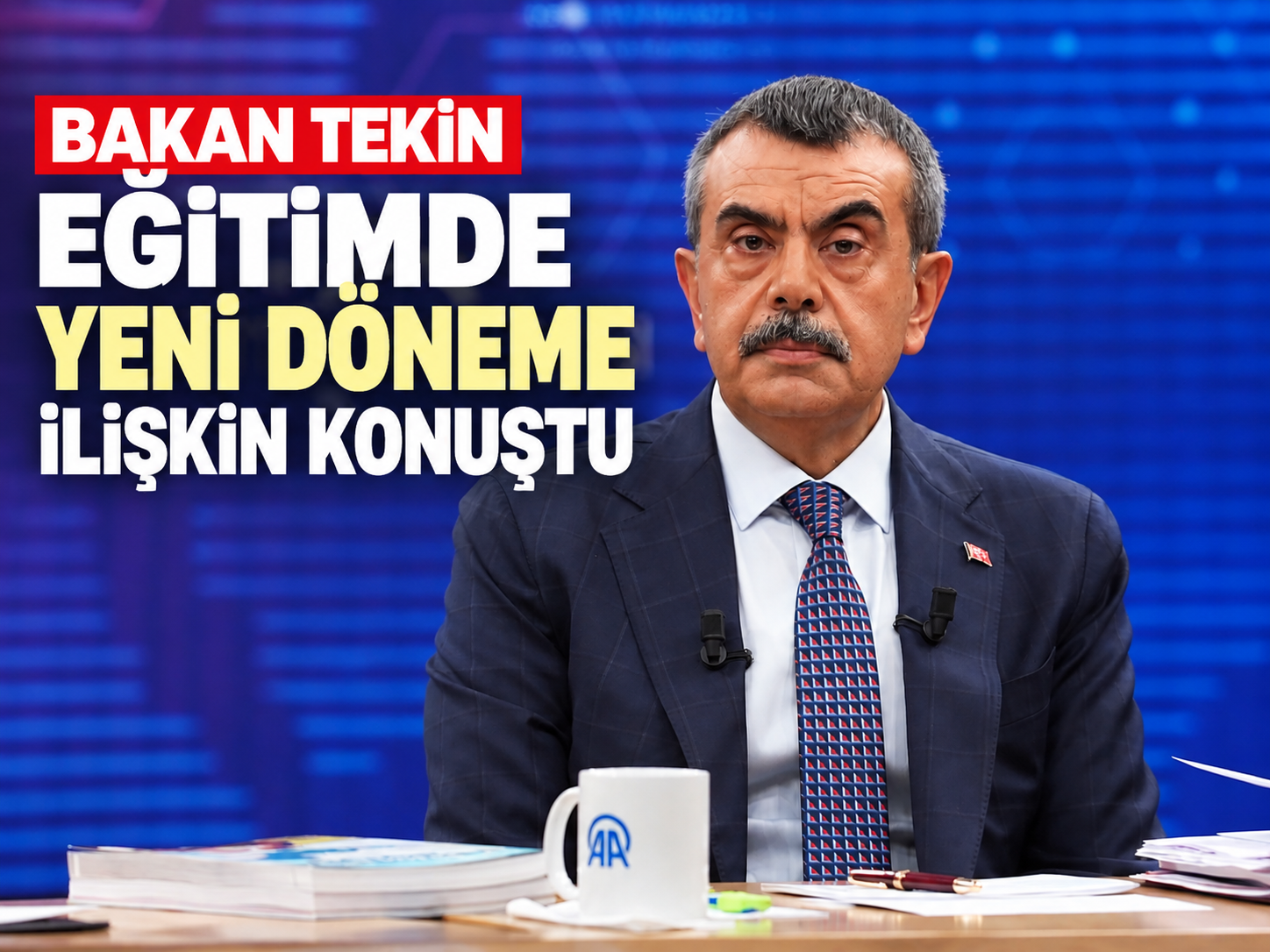 Bakan Tekin eğitimde yeni döneme ilişkin konuştu