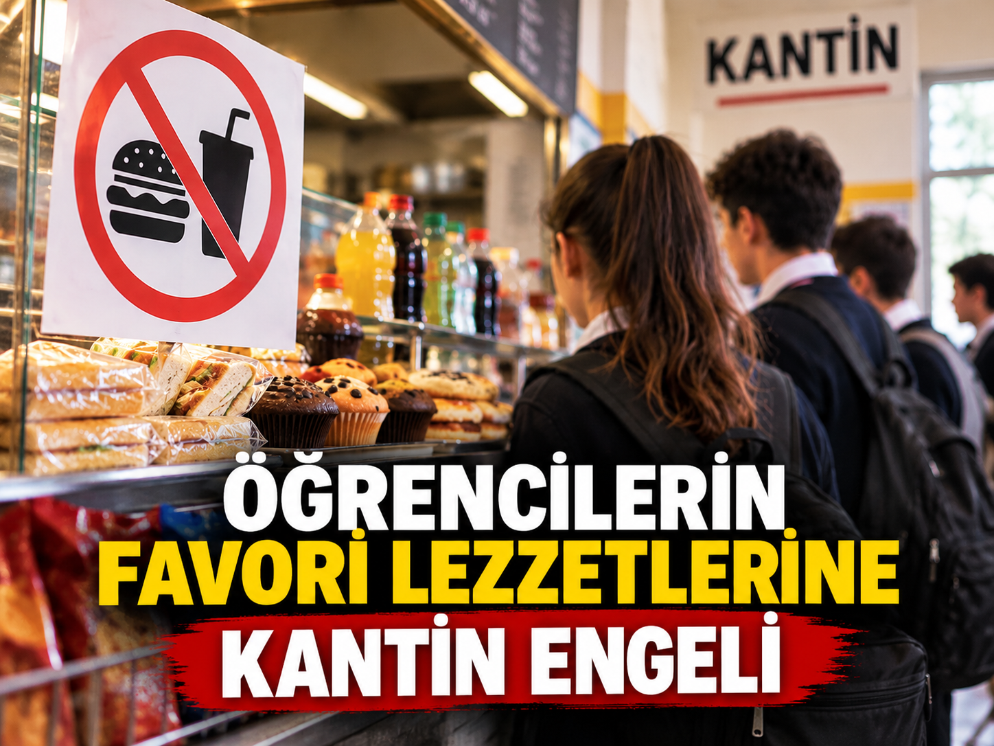 Öğrencilerin favori lezzetlerine kantin engeli
