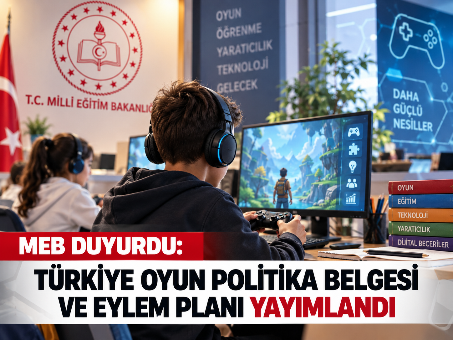 MEB duyurdu: Türkiye Oyun Politika Belgesi ve Eylem Planı yayımlandı