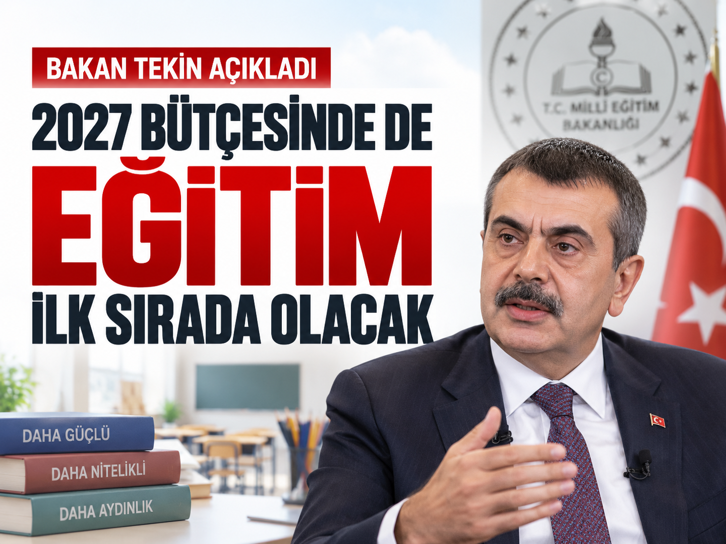 Yusuf Tekin: 2027 bütçesinde eğitim birinci sırada olacak