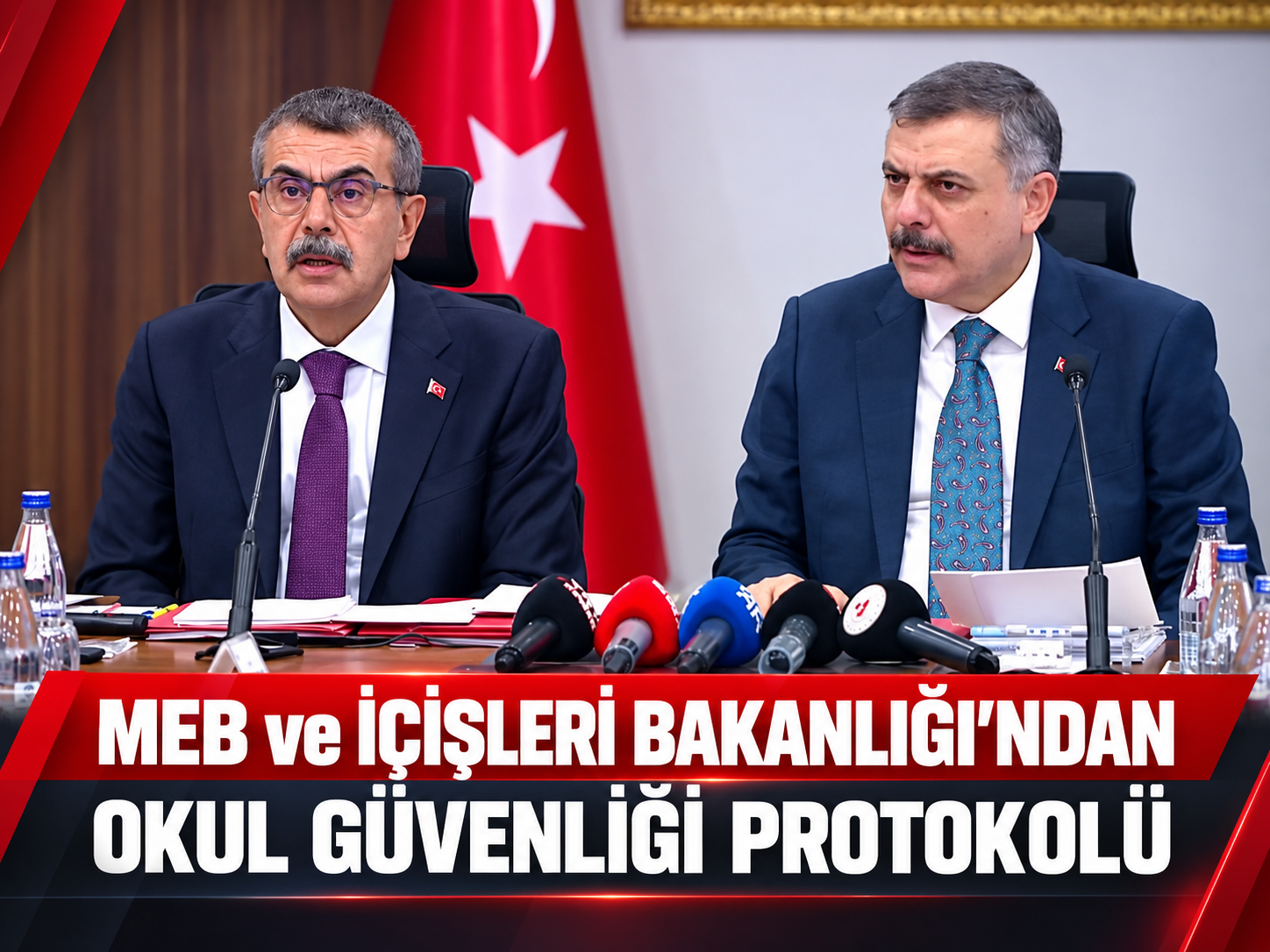 MEB ve İçişleri Bakanlığı'ndan Okul Güvenliği Protokolü