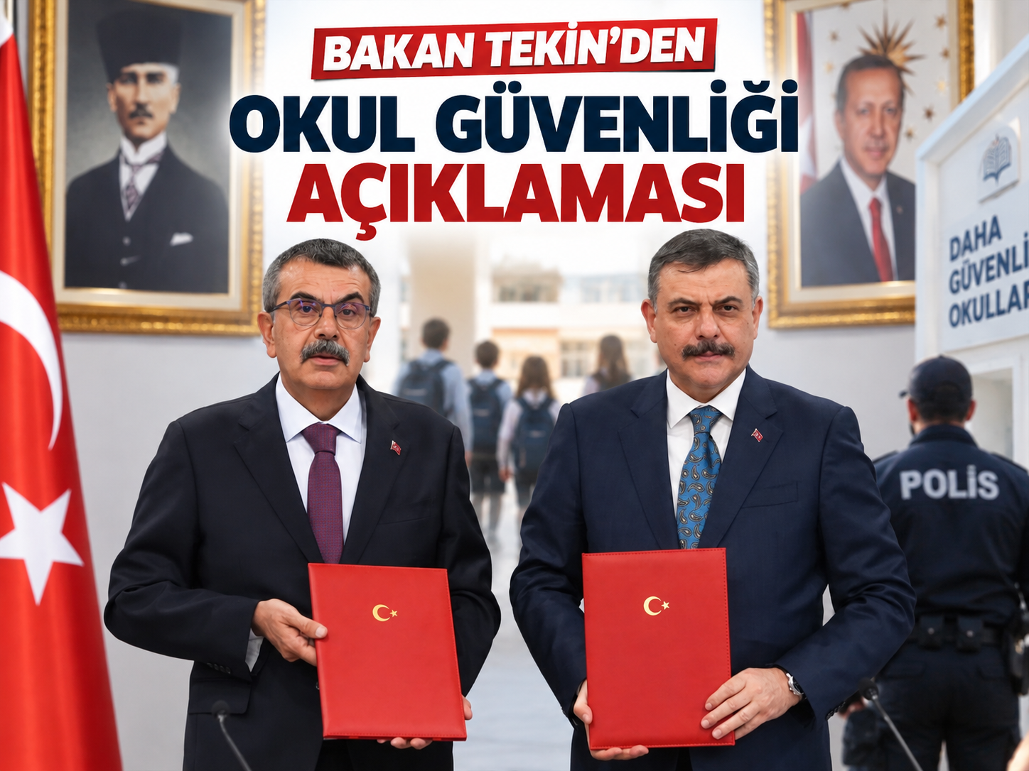 Bakan Tekin'den okul güvenliği açıklaması