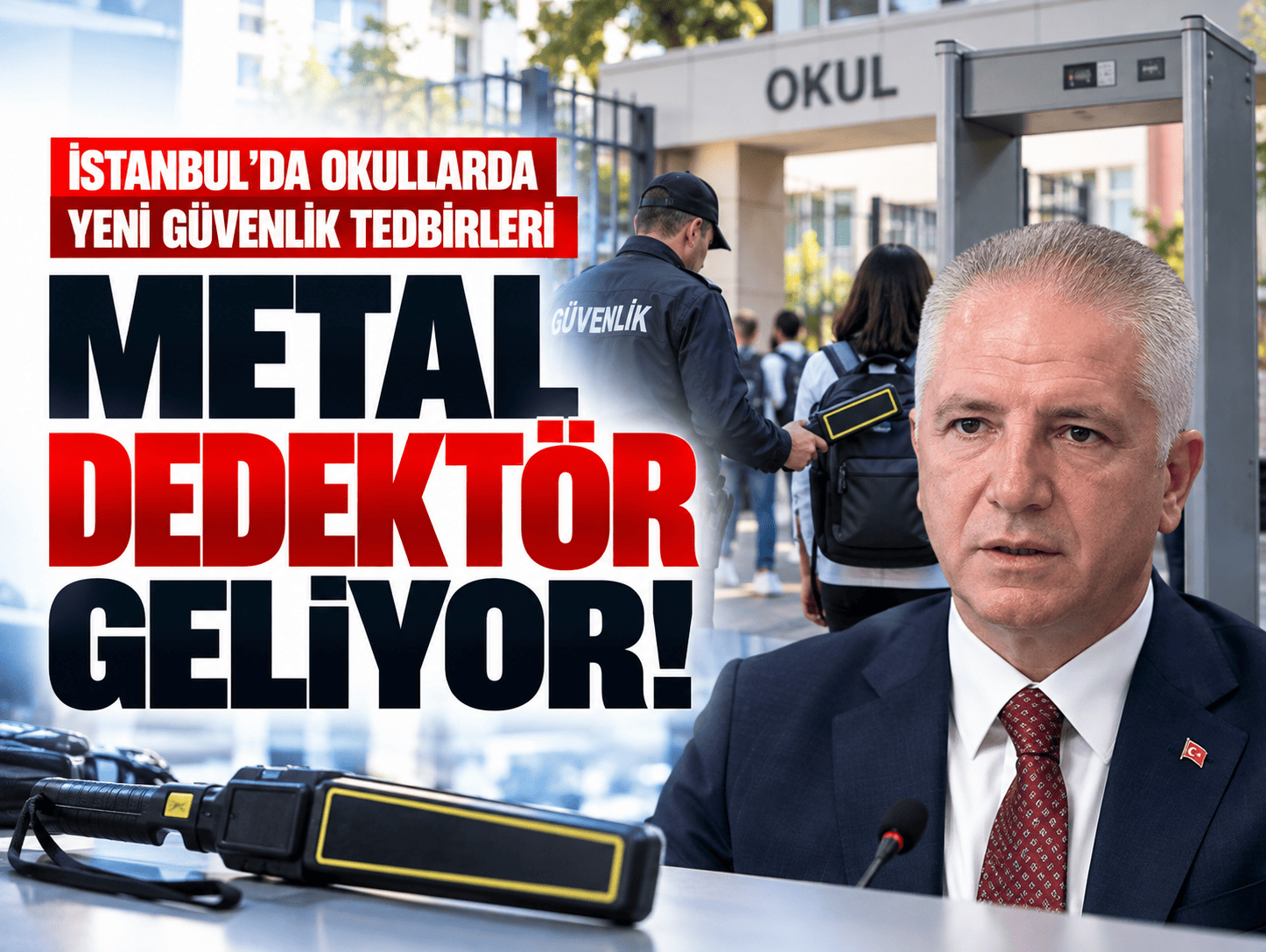 Okul saldırıları sonrası yeni önlem! 500'ü geldi, 500'ü yolda