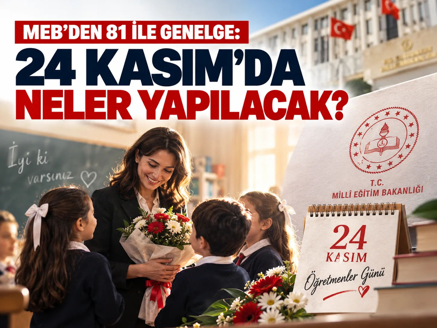 MEB'den 81 ile talimat! Öğretmenler Günü programı belli oldu