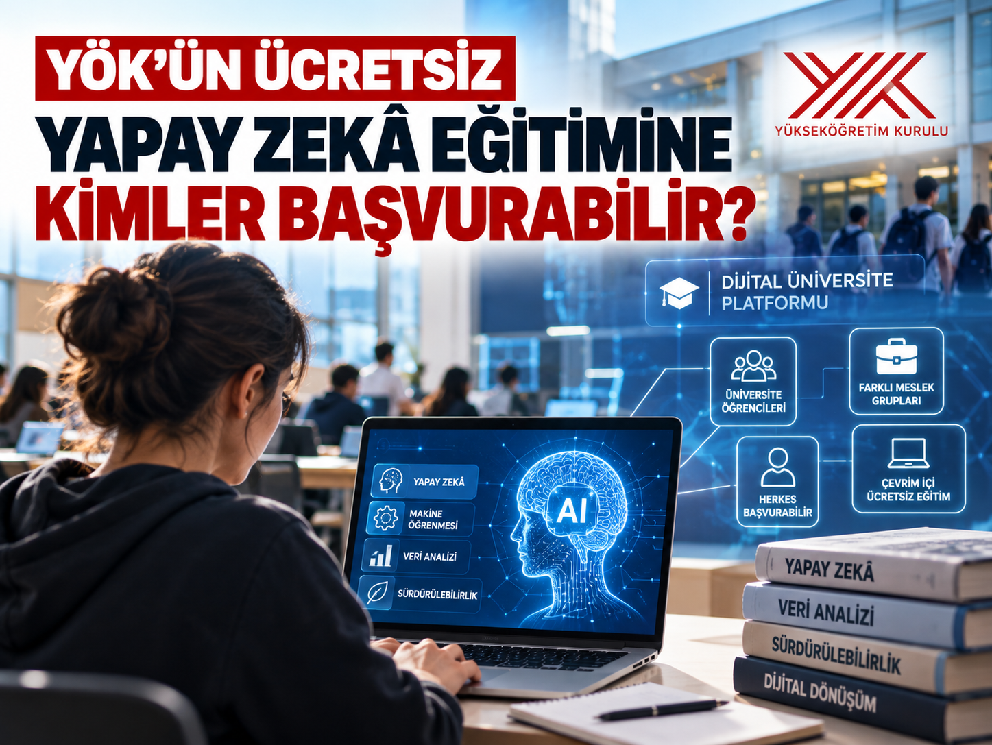 YÖK'ün ücretsiz yapay zekâ eğitimine kimler başvurabilir?