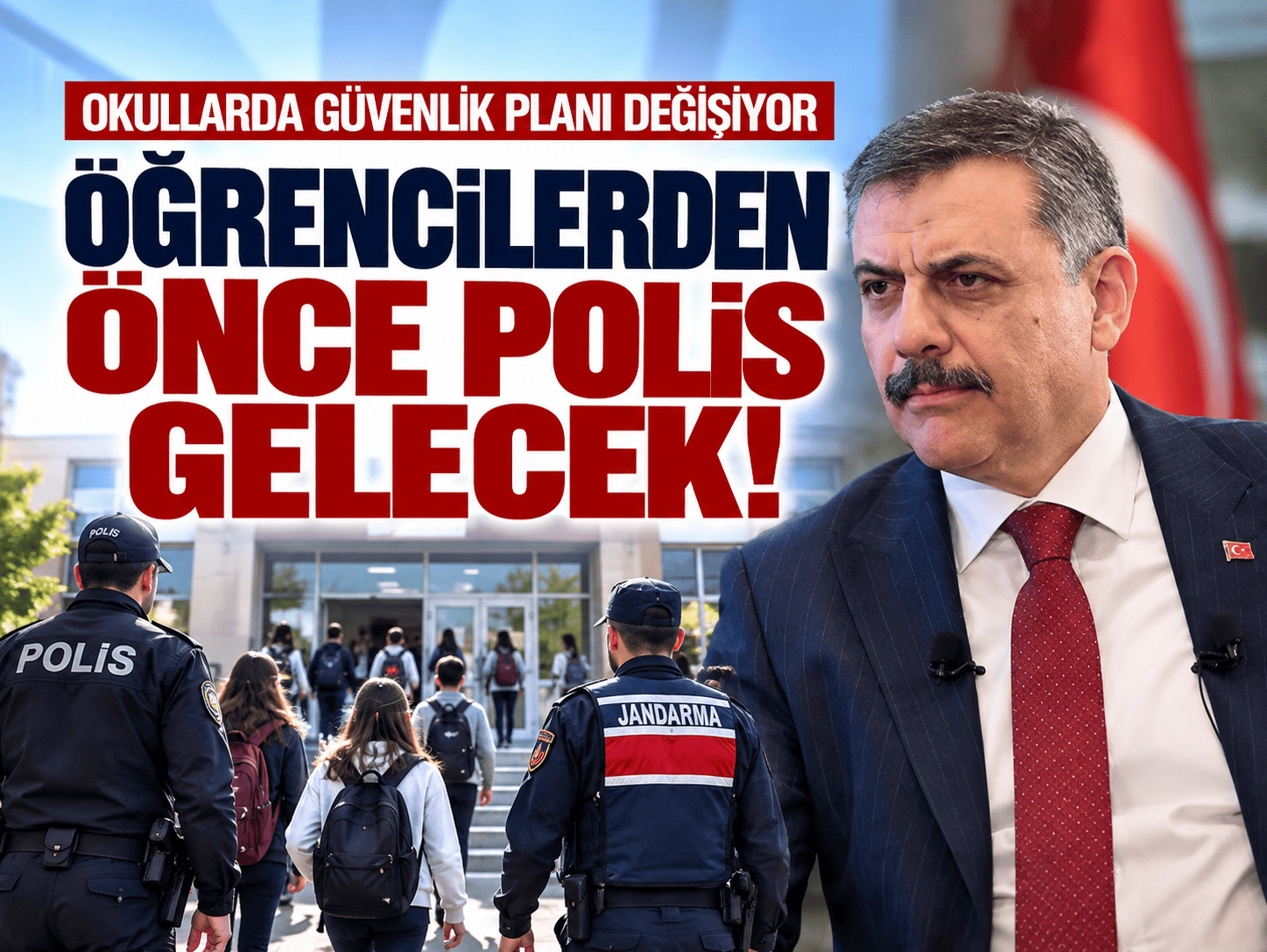 Okullarda artık ilk onlar olacak! Polis ve jandarmaya yeni talimat