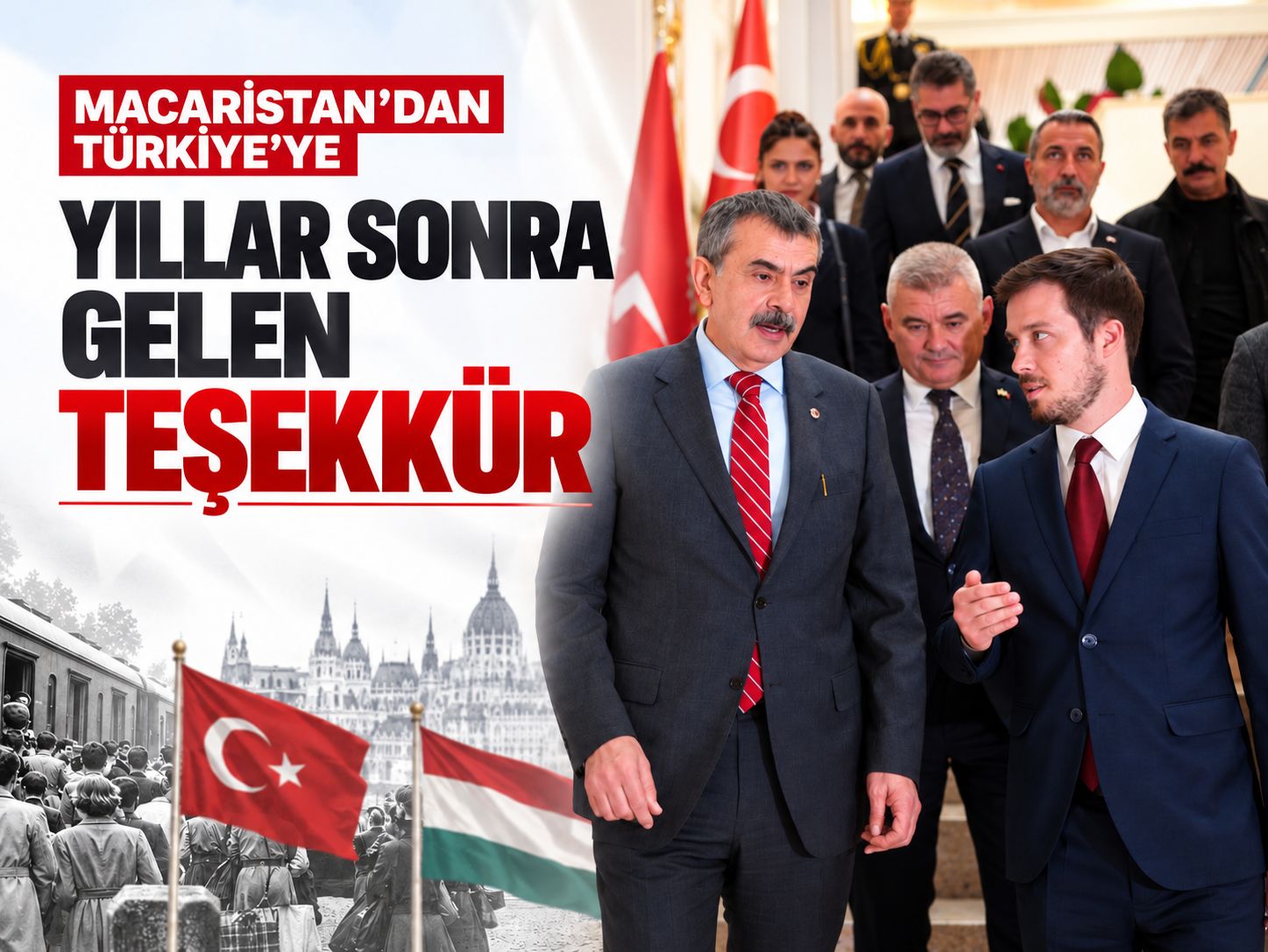 Macaristan'dan Türkiye'ye yıllar sonra gelen teşekkür
